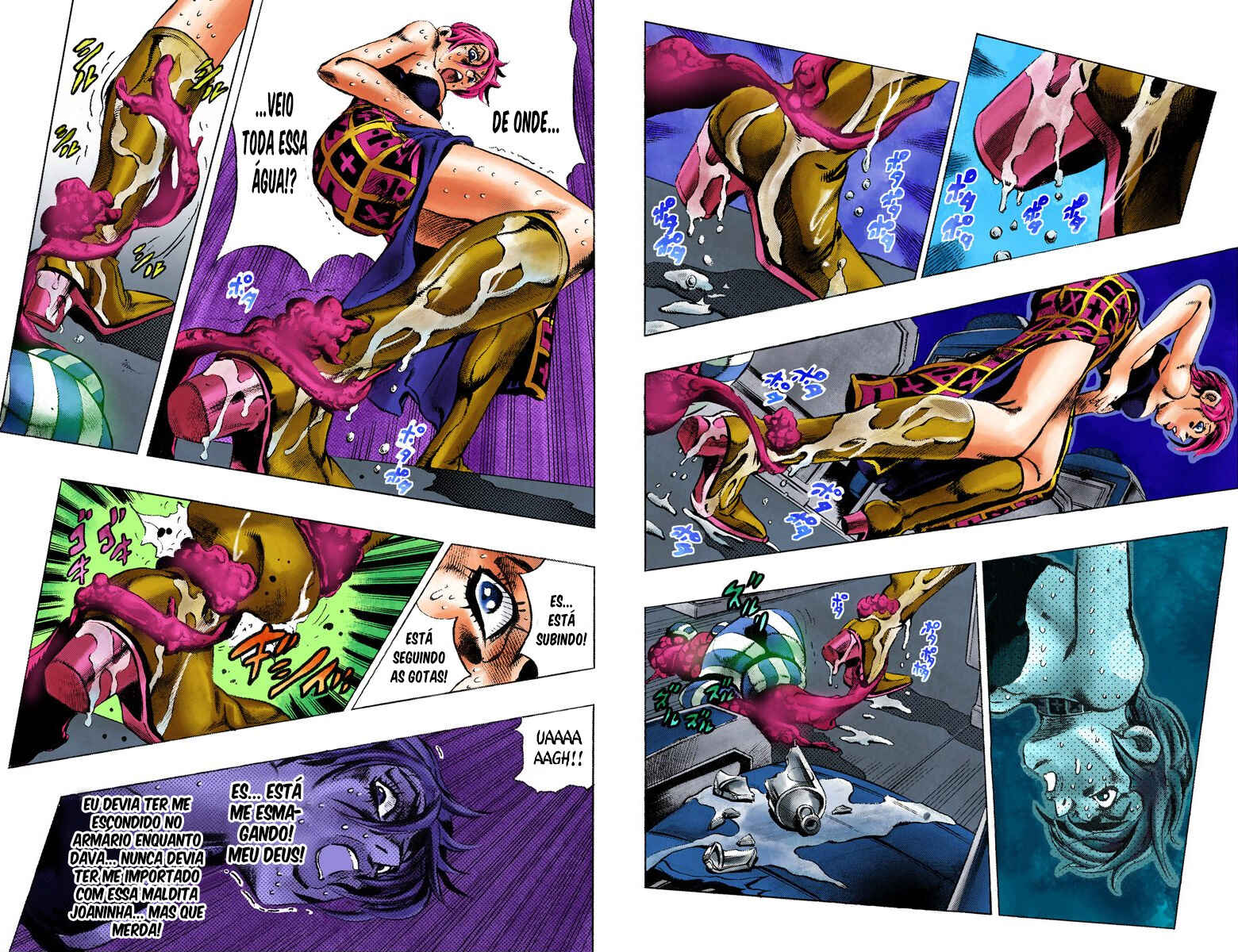 JoJo no Kimyou na Bouken: Part 5 - Ougon no Kaze Color-ban Chapter 98 - Page 7