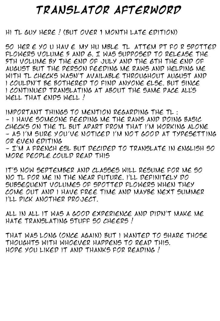 Spotted Flower Chapter 32 - Page 14