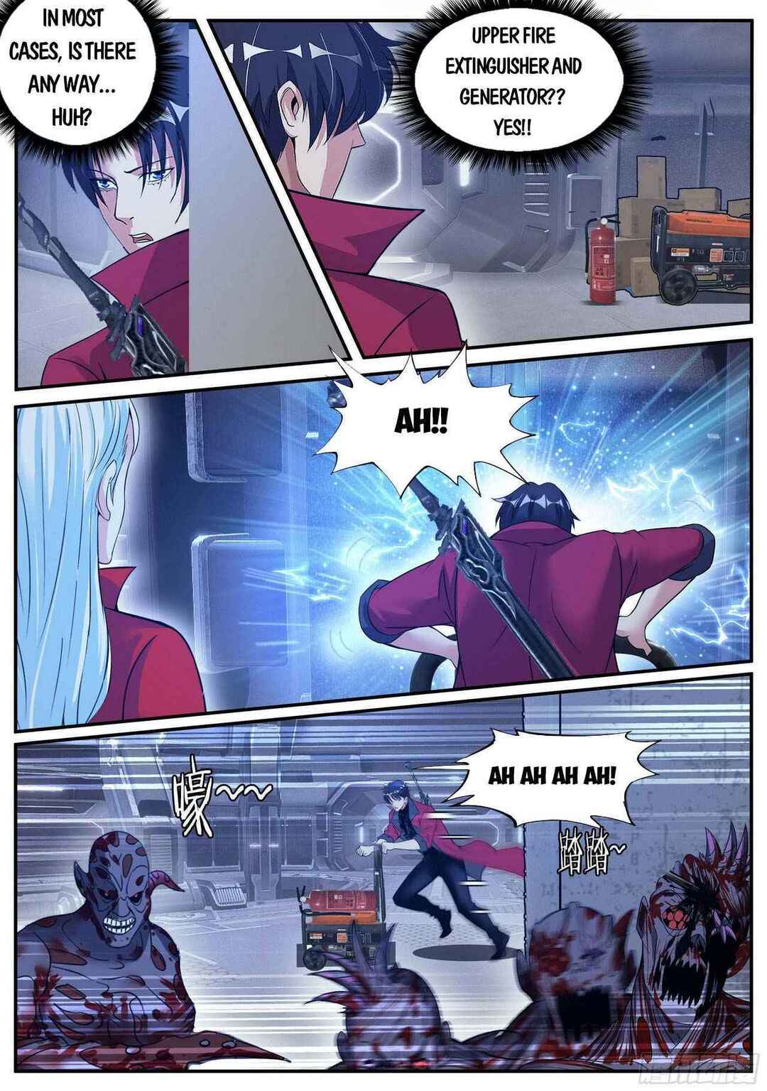 Xìtǒng Sòng Wǒ Bìnànsuǒ Chapter 70 - Page 9