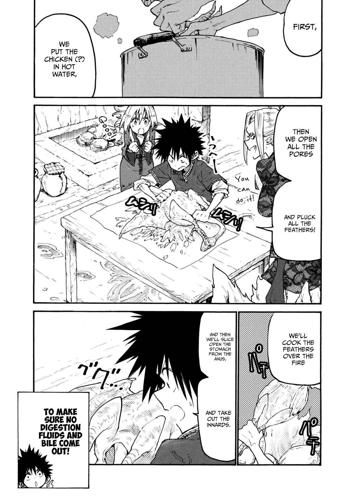 Mazumeshi Elf to Yuuboku gurashi Chapter 38 - Page 11