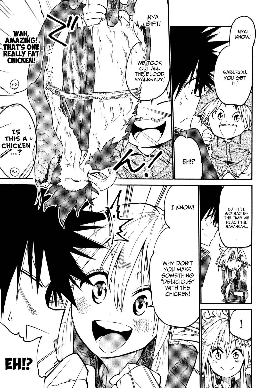 Mazumeshi Elf to Yuuboku gurashi Chapter 38 - Page 9