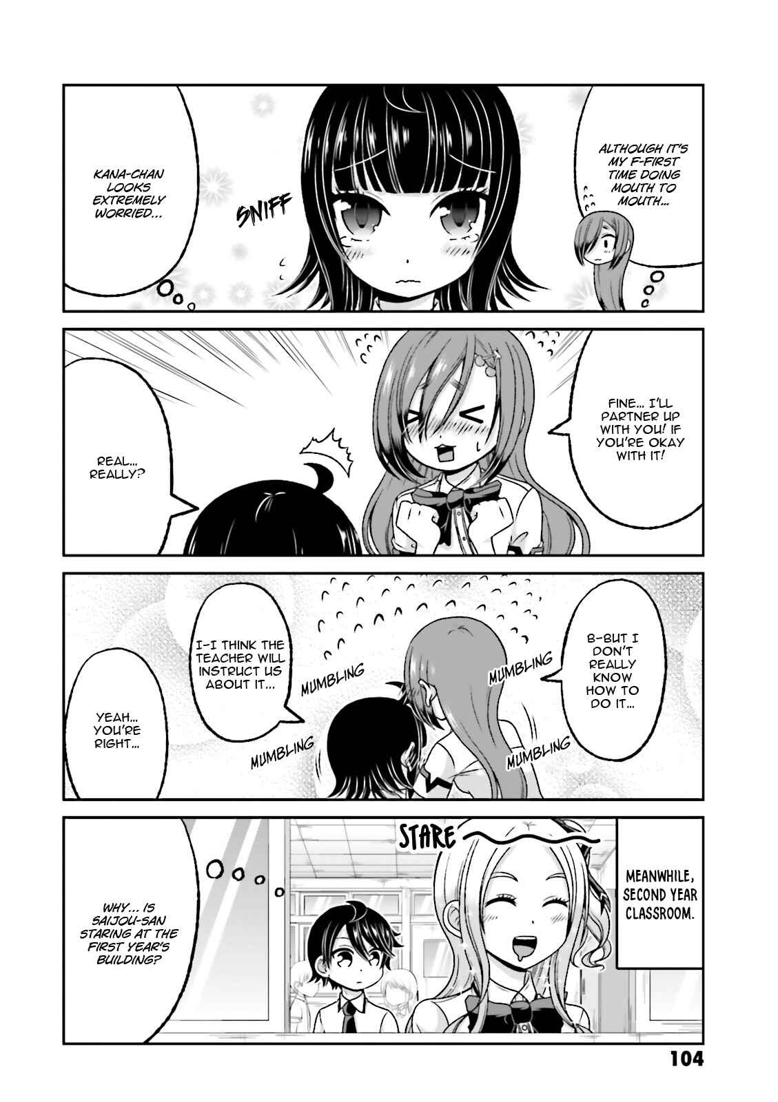Boku no Kanojo ga Majime Sugiru Shojo Bitch na Ken Chapter 58 - Page 12