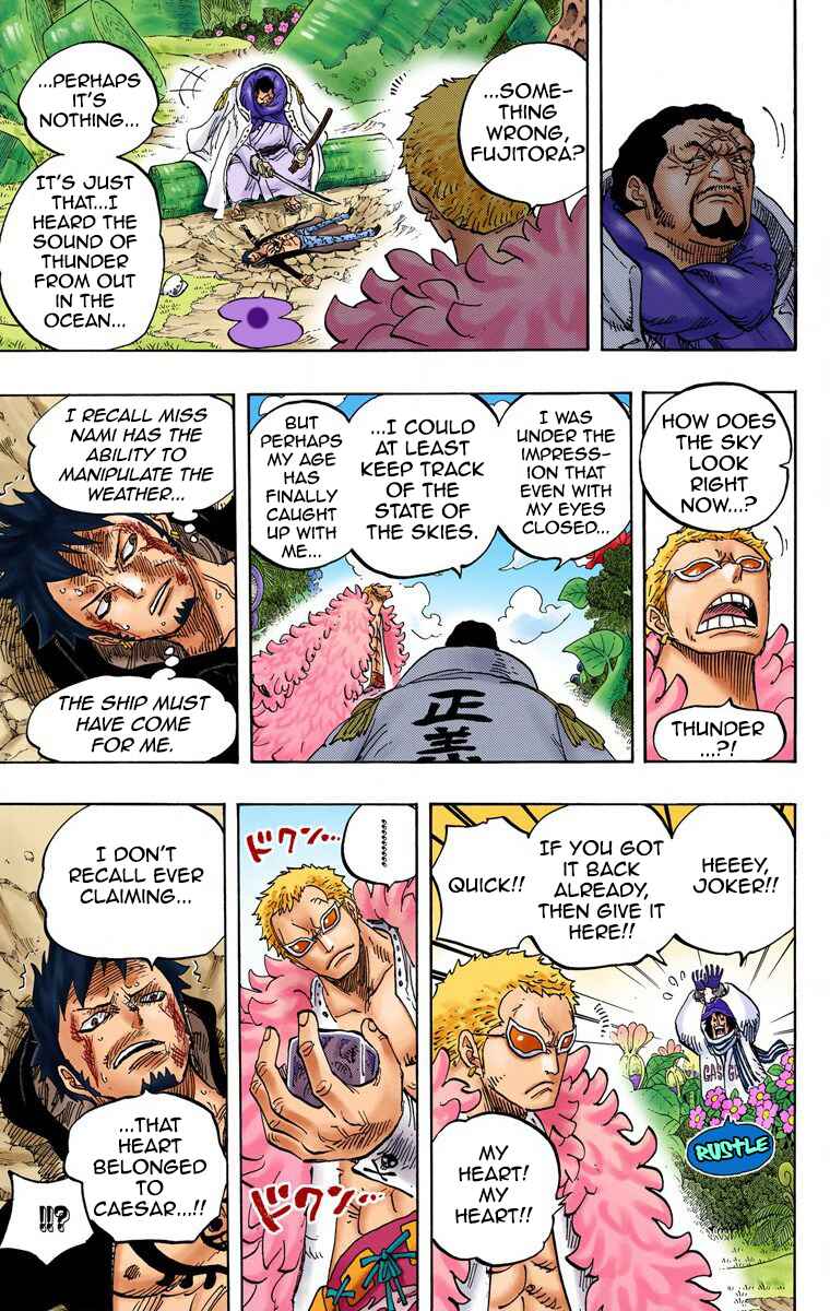 One Piece (Official Colored) Chapter 723 - Page 12