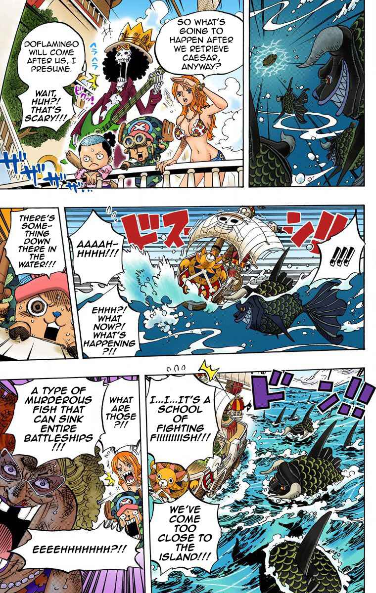 One Piece (Official Colored) Chapter 723 - Page 16
