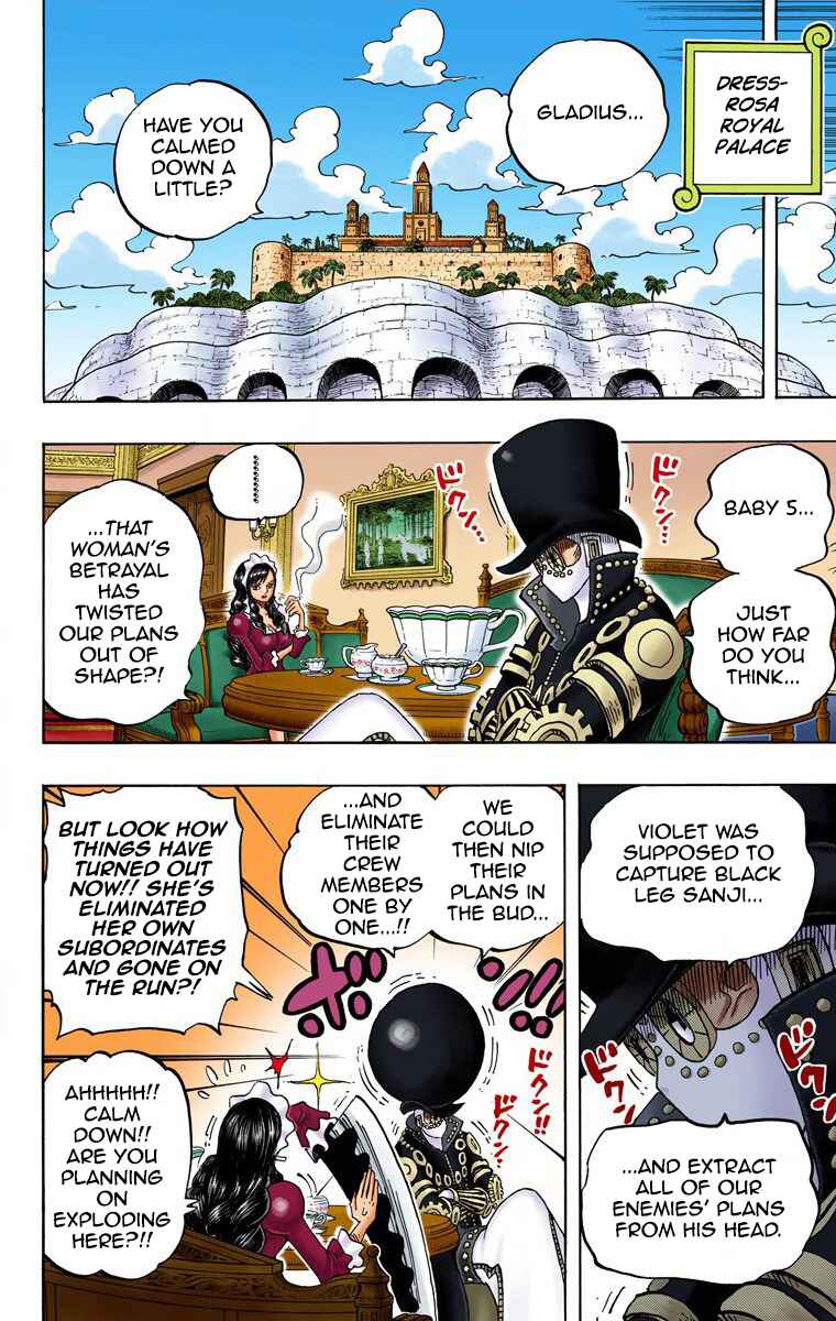 One Piece (Official Colored) Chapter 723 - Page 5