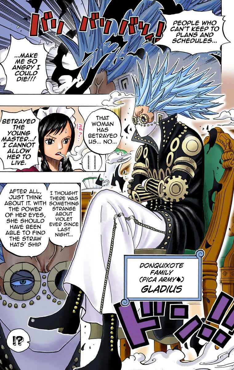 One Piece (Official Colored) Chapter 723 - Page 6