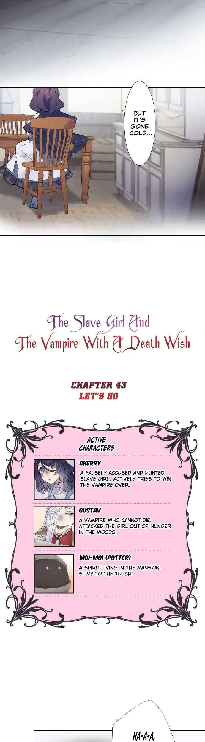 The Slave Girl and the Vampire with a Death Wish Chapter 43 - Page 3