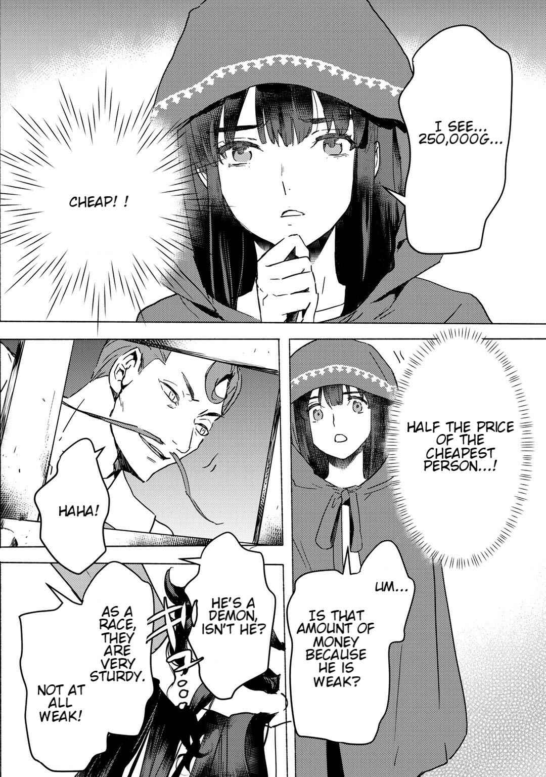 Moto Dorei Desu ga, Oni no Dorei wo Katte Mitara Seiryoku ga Tsuyosugiru node Sutetai... Chapter 4.1 - Page 16