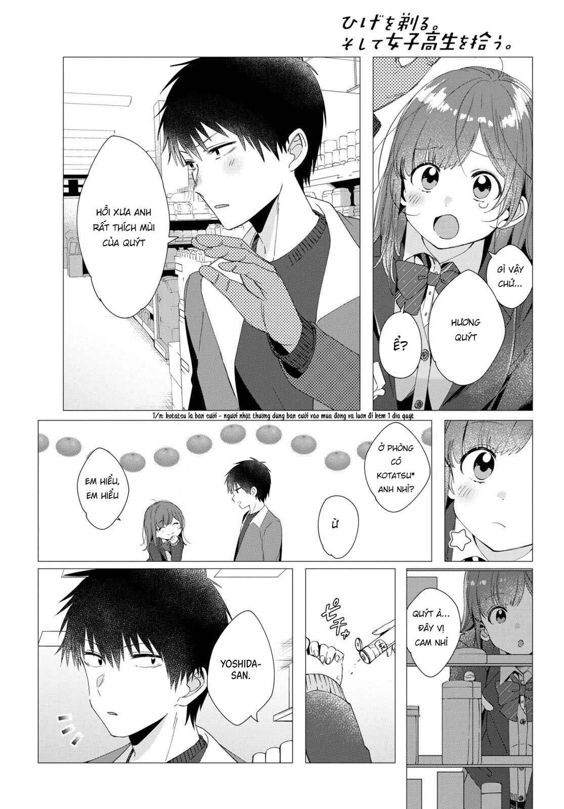 Hige o Soru. Soshite Joshikousei o Hirou. Chapter 5 - Page 12