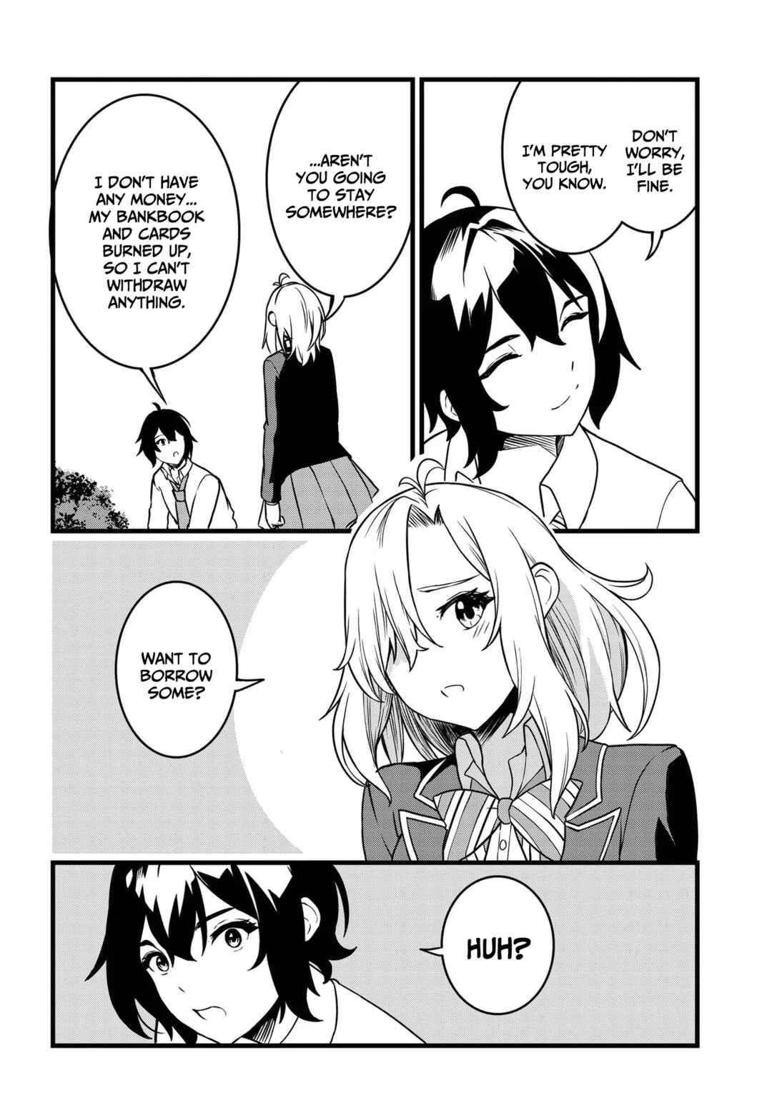 Tensai Bishoujo Sanshimai wa Isourou ni Dake Choro Kawaii Chapter 1.2 - Page 15