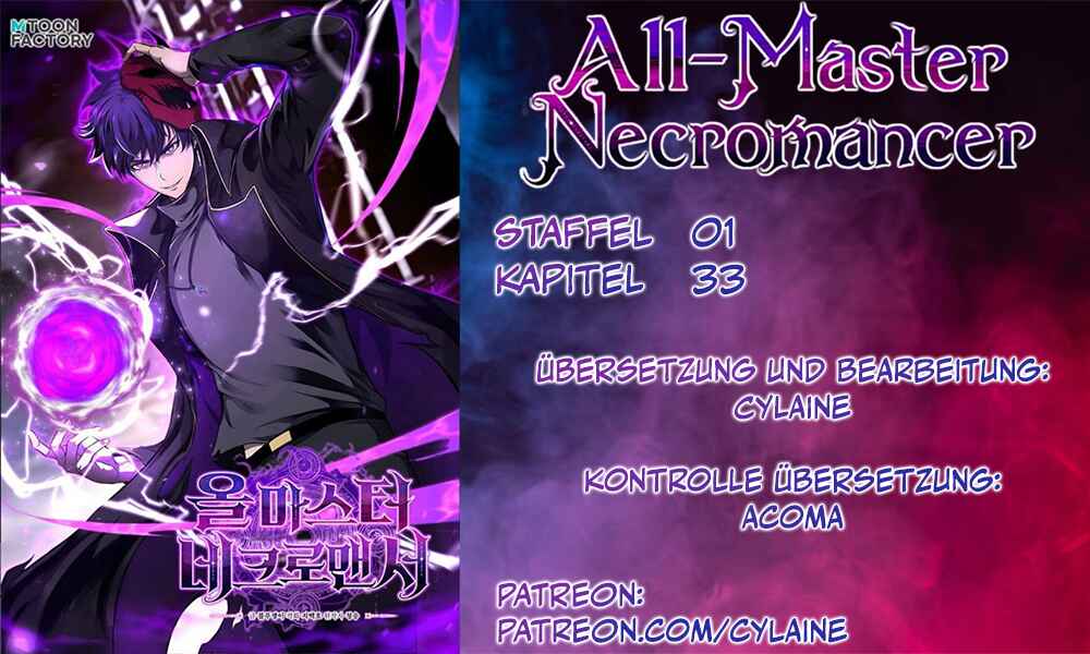 All-Master Necromancer Chapter 33 - Page 1