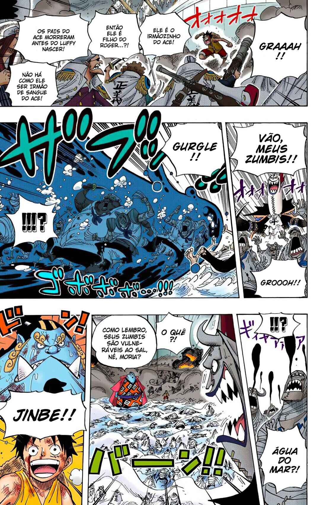 One Piece (Official Colored) Chapter 558 - Page 12