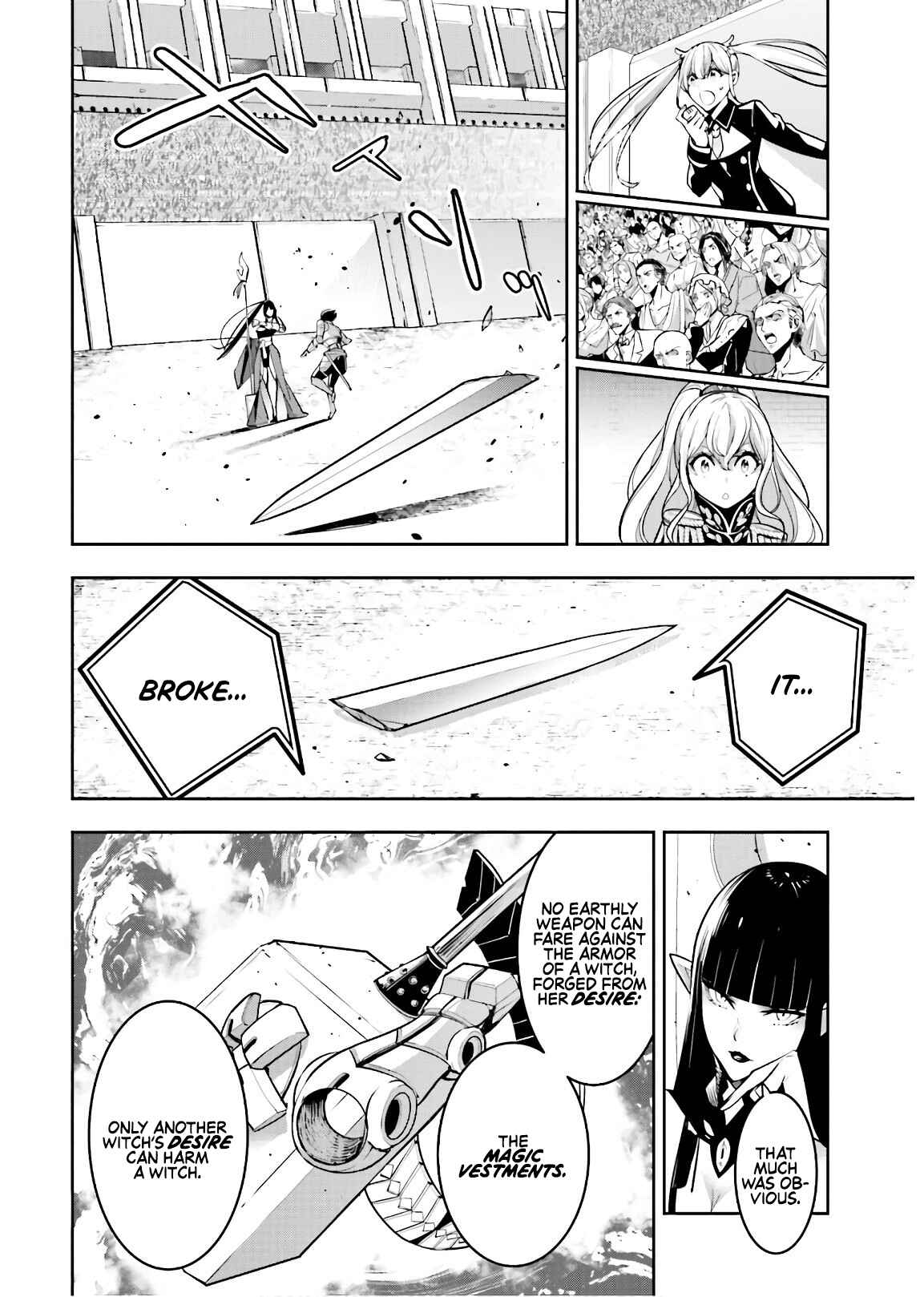 Majo Taisen - 32-nin no Isai no Majo wa Koroshiau Chapter 8 - Page 12