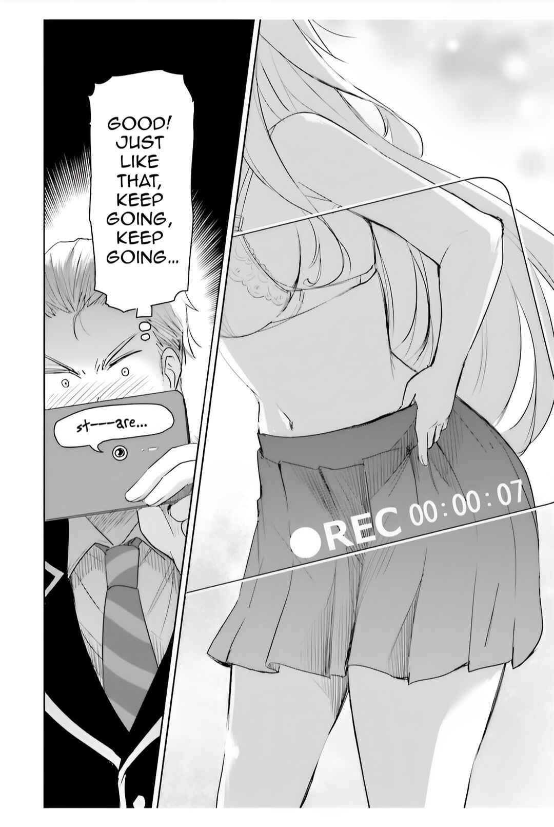 Watashi yori Tsuyoi Otoko to Kekkon shitai no - Seiso na Biji Seito Kaichou (Jitsu wa Moto Banchou) no Himitsu wo Shiru Inkya (Jitsu wa Kanojo wo Koeru Saikyou no Yankee) Chapter 6.5 - Page 4