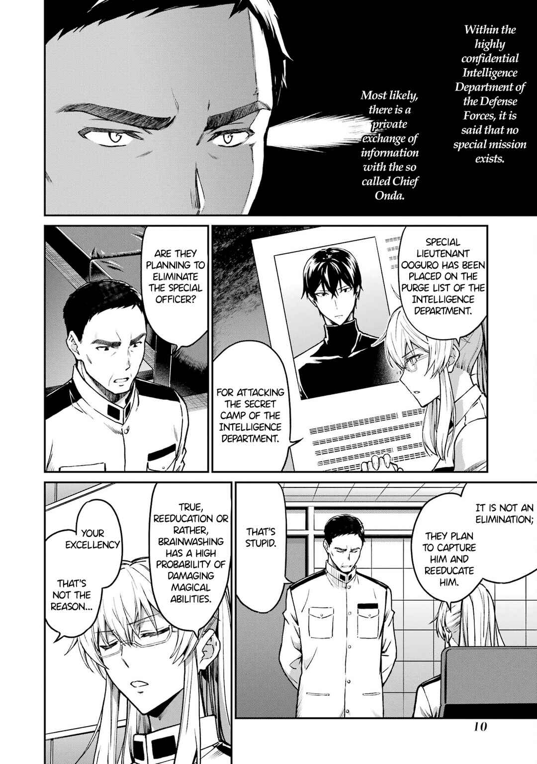 Mahouka Koukou no Rettousei - Koritsu-hen Chapter 1 - Page 12