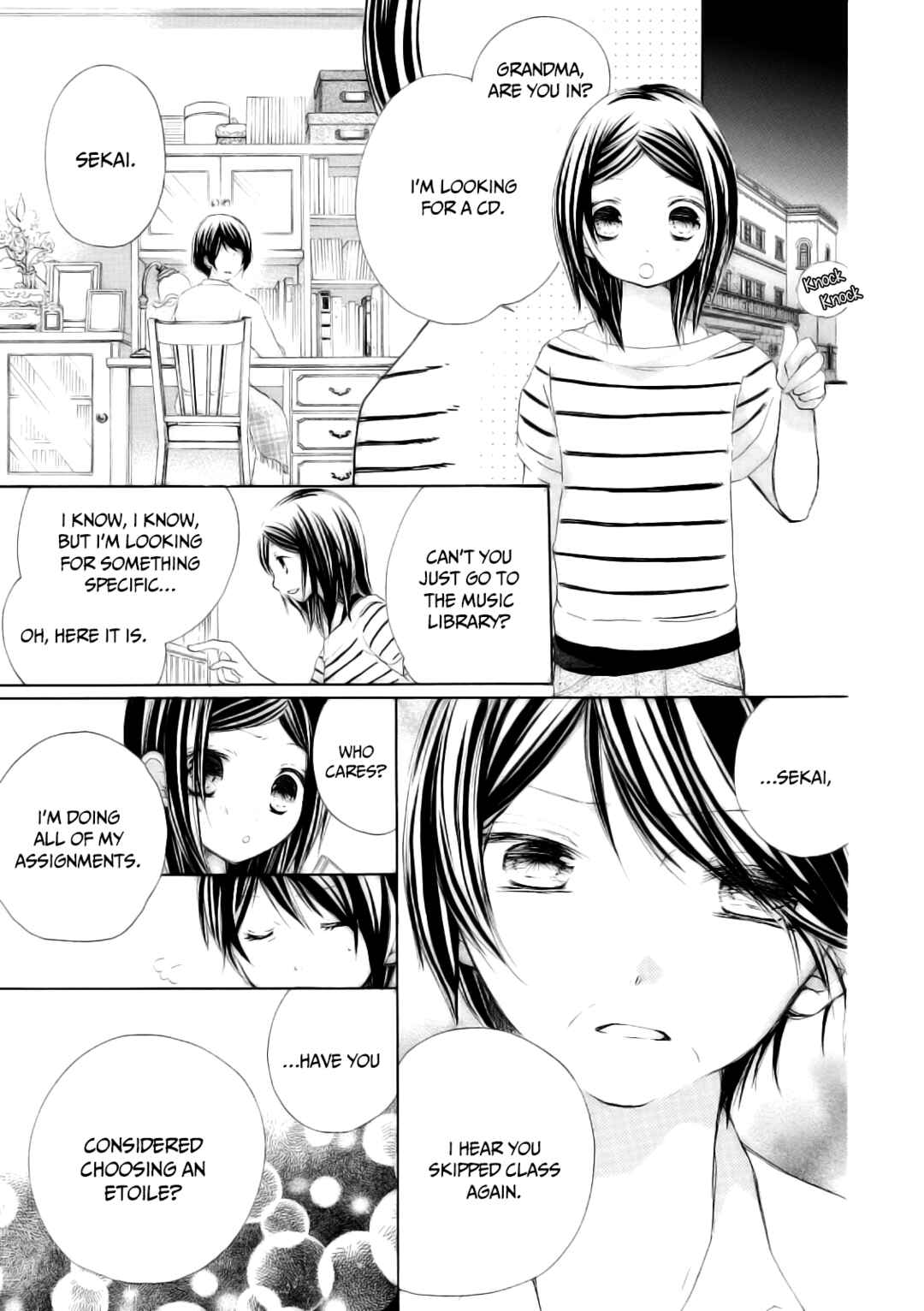 Tsuki to Sekai to Étoile Chapter 7 - Page 9