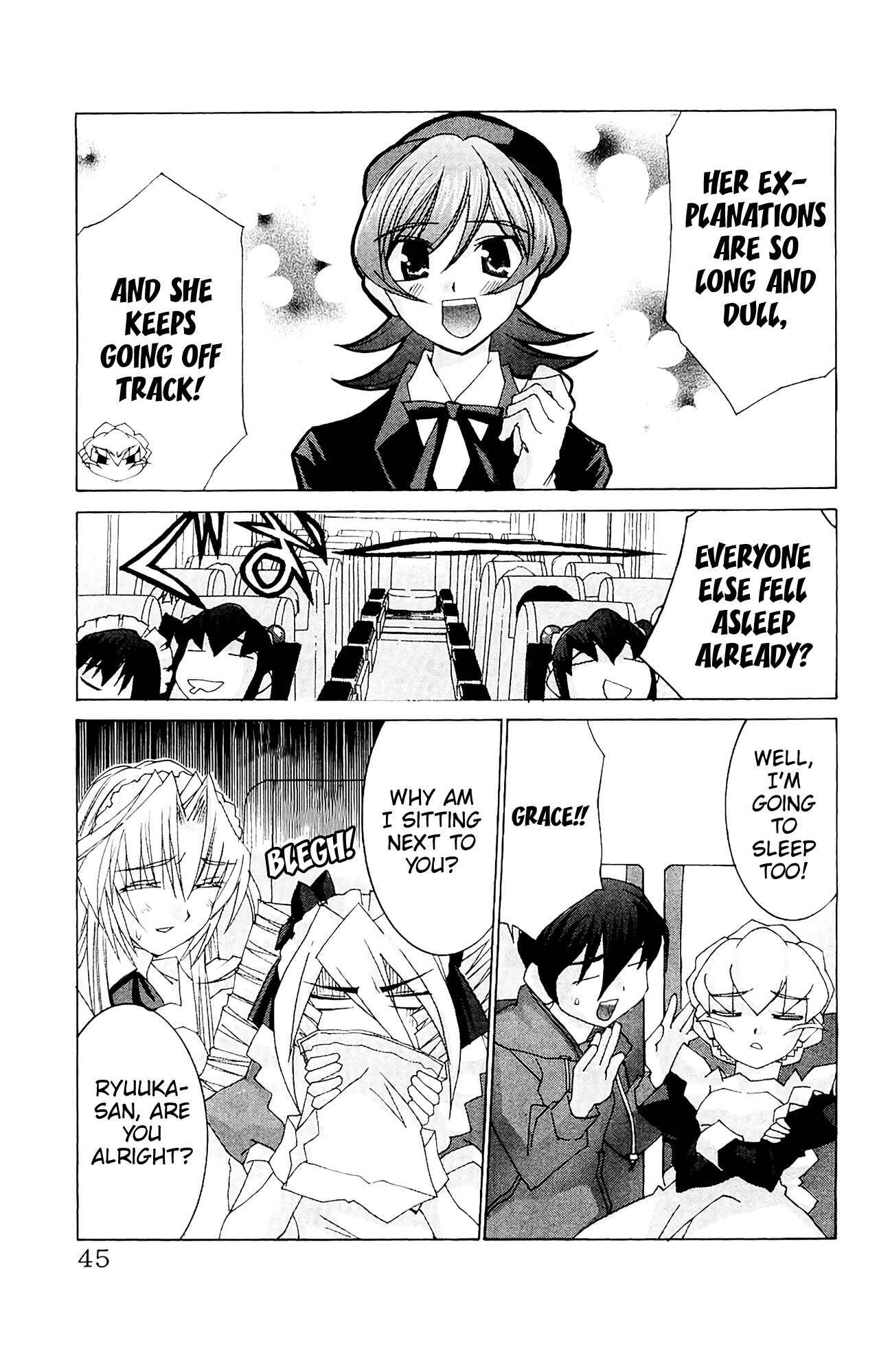 Hanaukyou Maid Tai Chapter 55 - Page 8