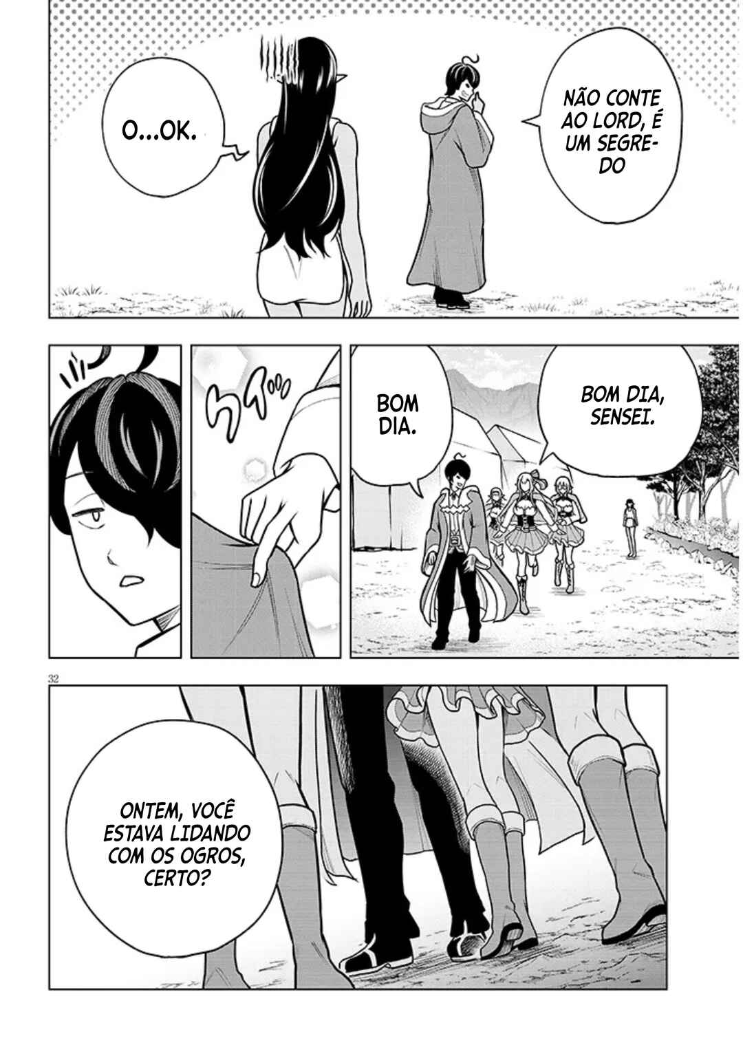 Eiyuu Onna Kishi ni Yuunou to Bareta Ore no Bijin Harem Kishidan - Gaikaku Hikume no Kijutsu Kishidan Chapter 4 - Page 32