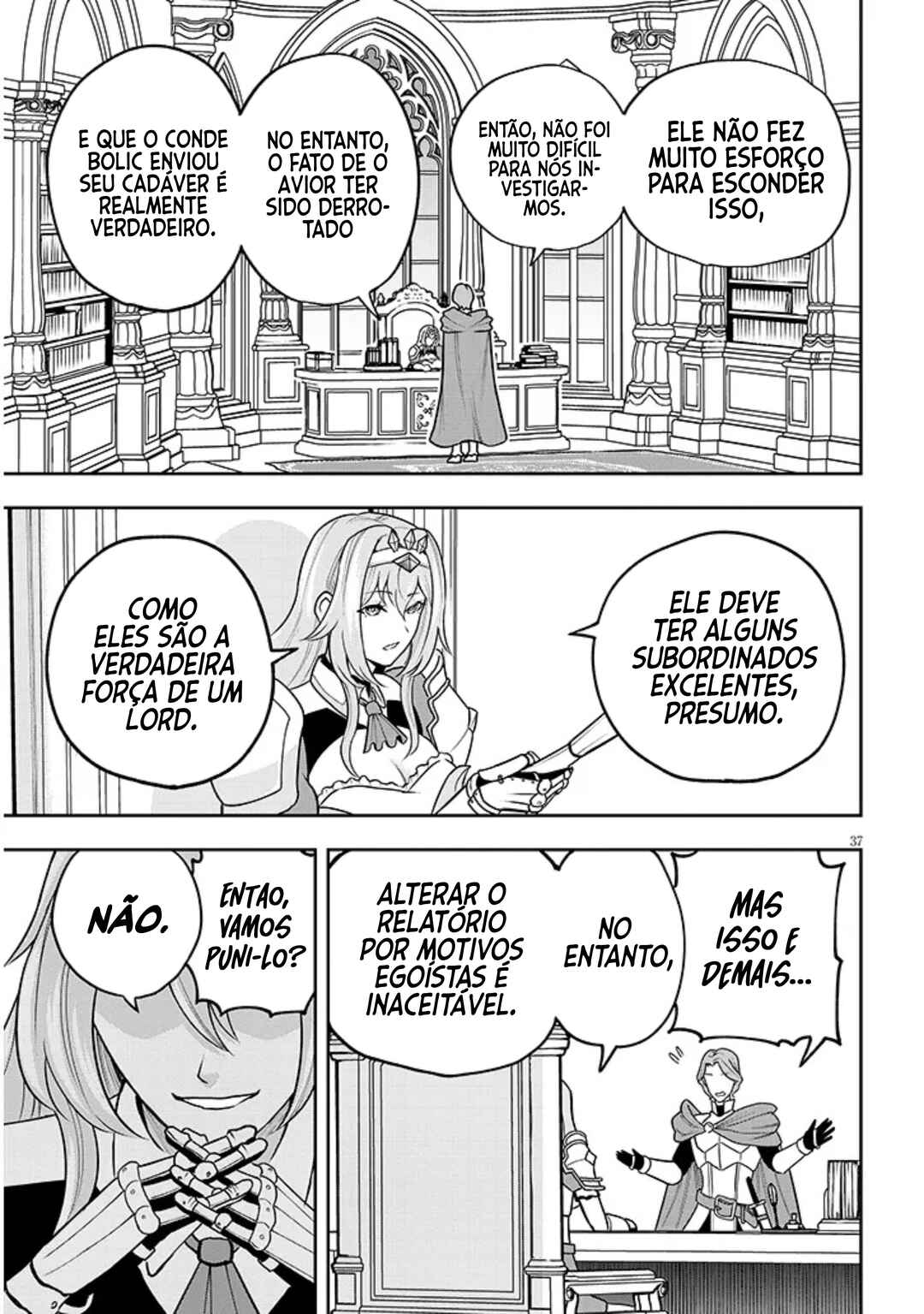 Eiyuu Onna Kishi ni Yuunou to Bareta Ore no Bijin Harem Kishidan - Gaikaku Hikume no Kijutsu Kishidan Chapter 4 - Page 37