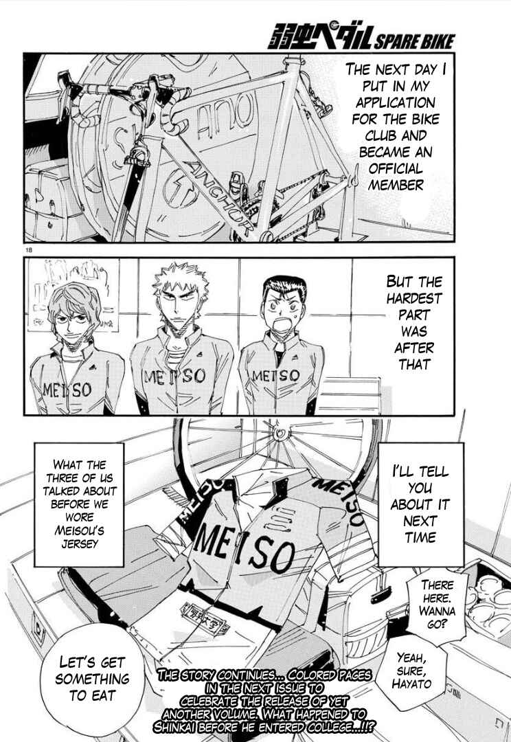 Yowamushi Pedal - Spare Bike Chapter 76 - Page 20