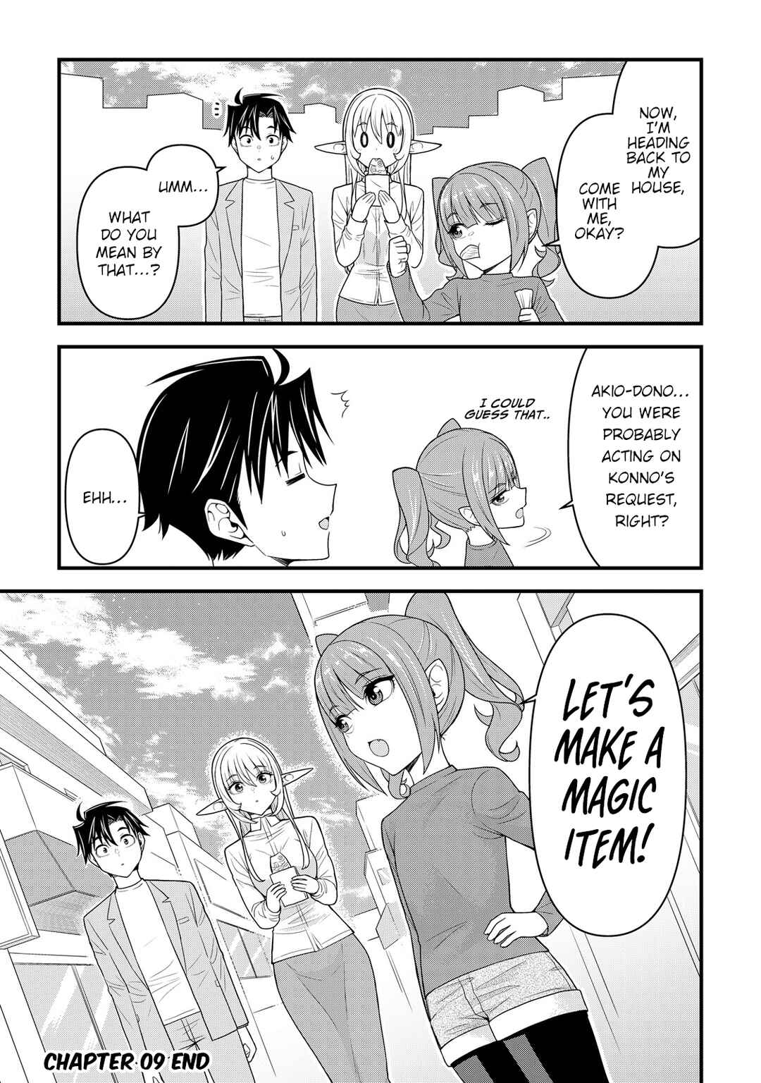 Isekai kara Elf-san ga Ochite Kita no desu ga!? Chapter 9 - Page 27