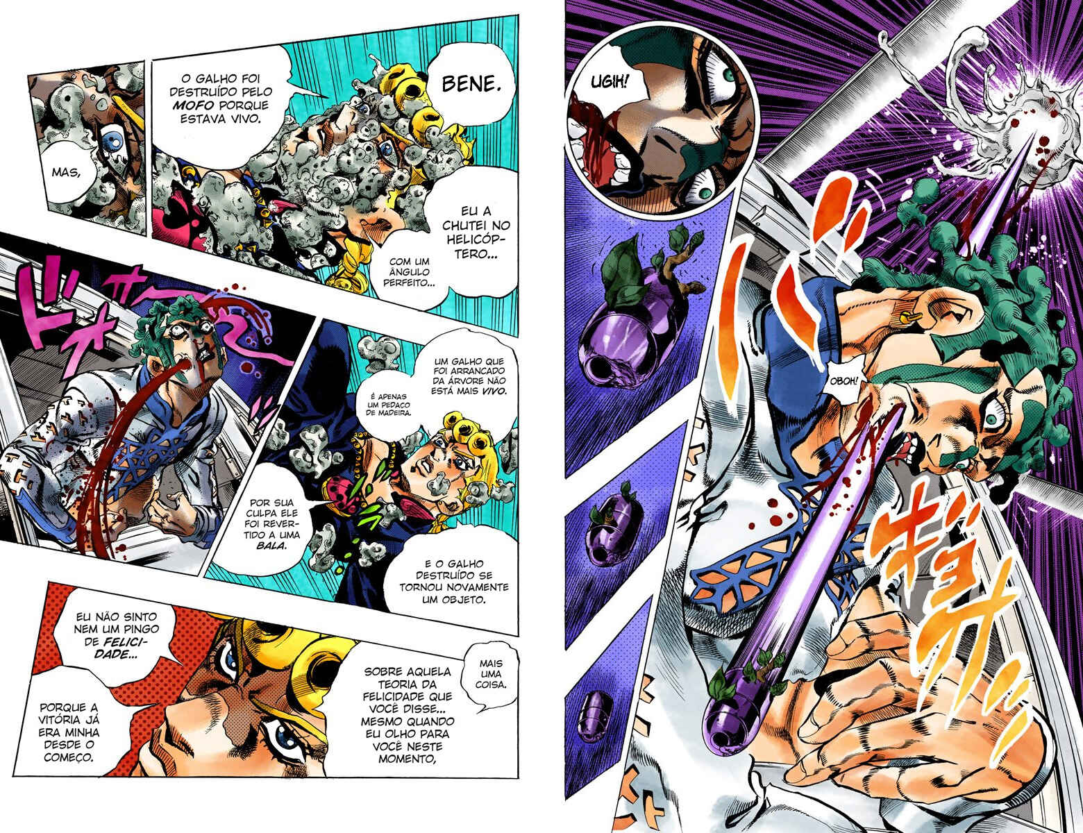 JoJo no Kimyou na Bouken: Part 5 - Ougon no Kaze Color-ban Chapter 122 - Page 10