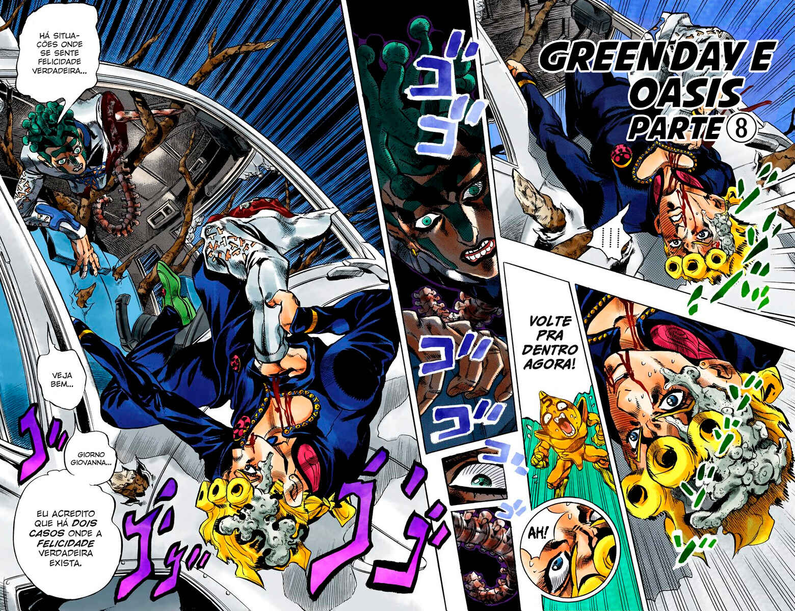 JoJo no Kimyou na Bouken: Part 5 - Ougon no Kaze Color-ban Chapter 122 - Page 2