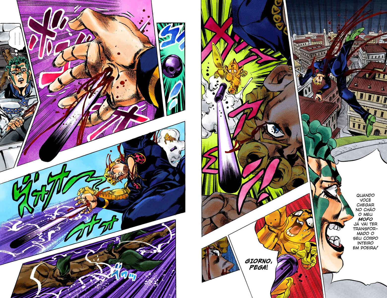 JoJo no Kimyou na Bouken: Part 5 - Ougon no Kaze Color-ban Chapter 122 - Page 5