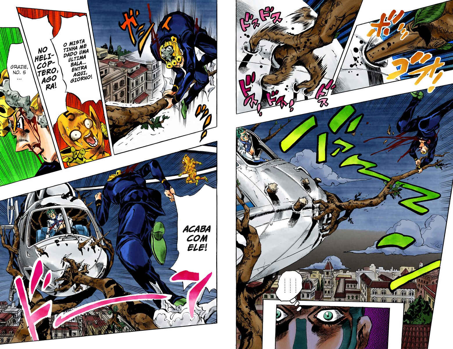 JoJo no Kimyou na Bouken: Part 5 - Ougon no Kaze Color-ban Chapter 122 - Page 6