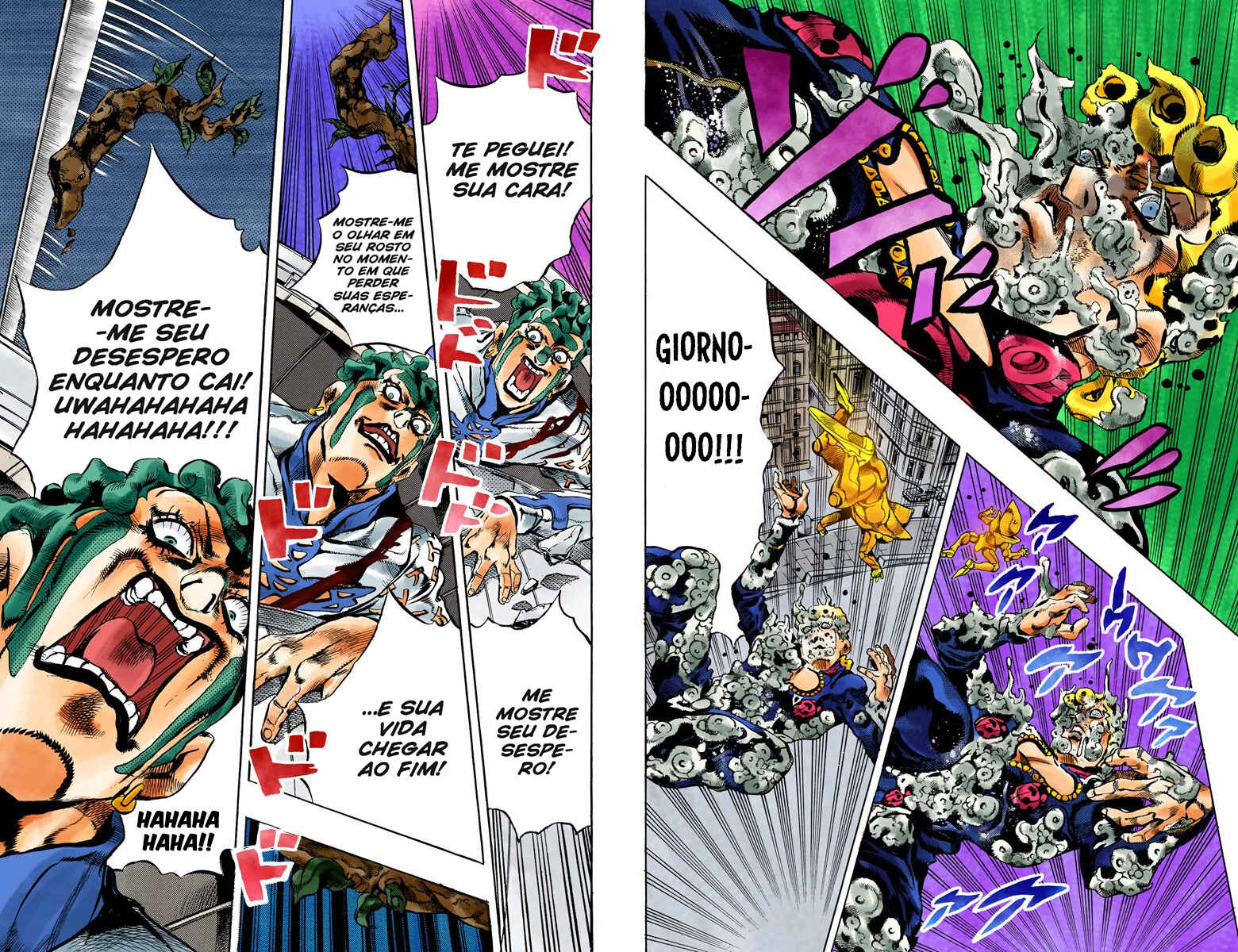 JoJo no Kimyou na Bouken: Part 5 - Ougon no Kaze Color-ban Chapter 122 - Page 9