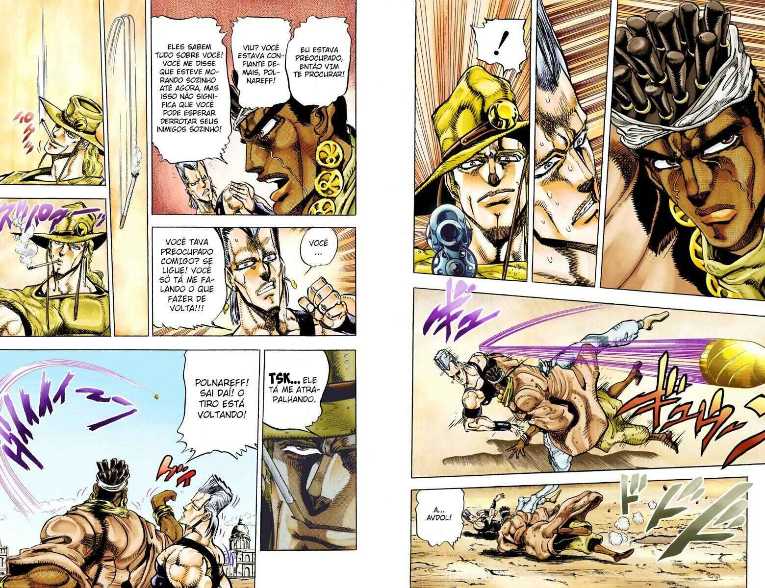 JoJo no Kimyou na Bouken: Part 3 - Stardust Crusaders Color-ban Chapter 29 - Page 6