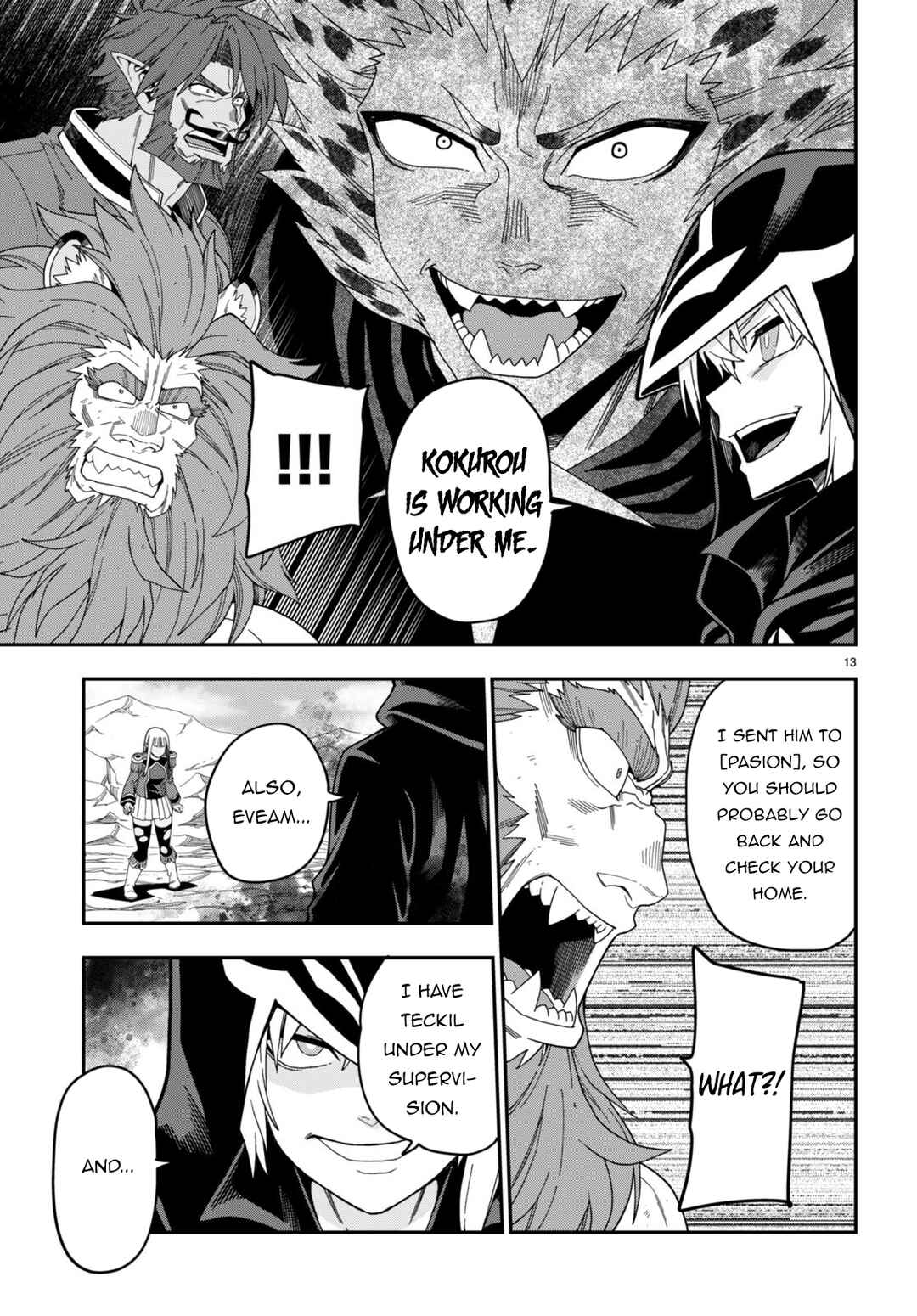 Konjiki no Word Master: Yuusha Yonin ni Makikomareta Unique Cheat Chapter 97 - Page 13