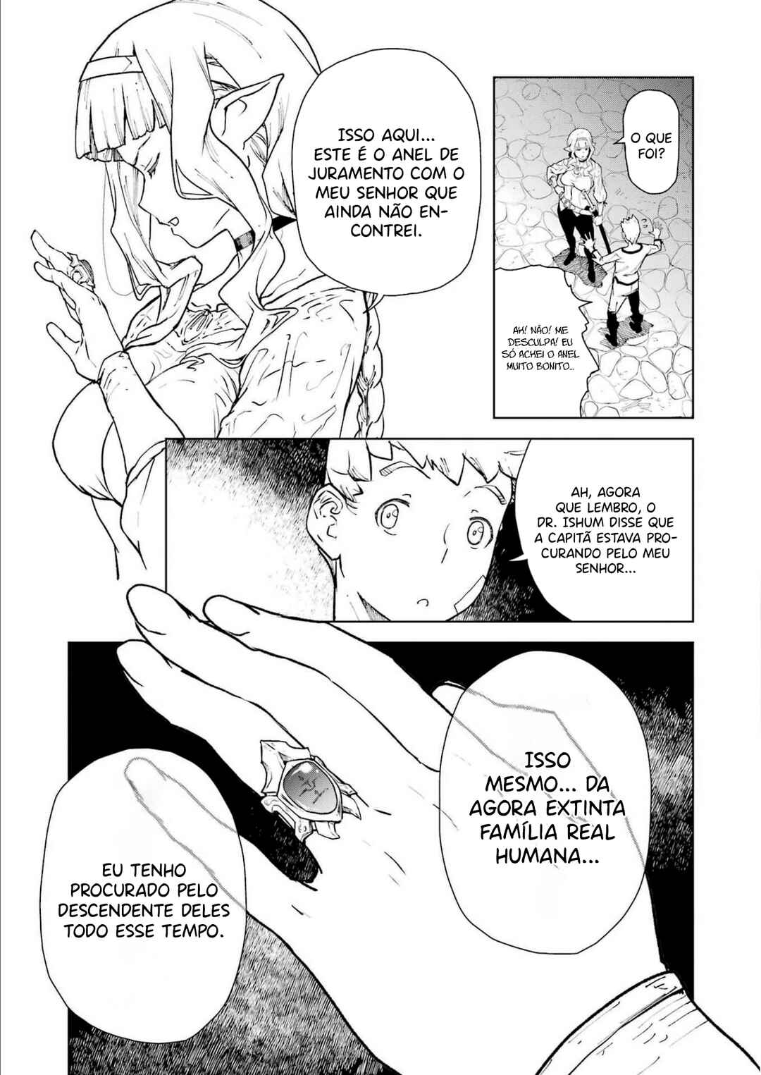 Kishi Danchou no Elf-san datte Otome ga Shitai. Chapter 1 - Page 28