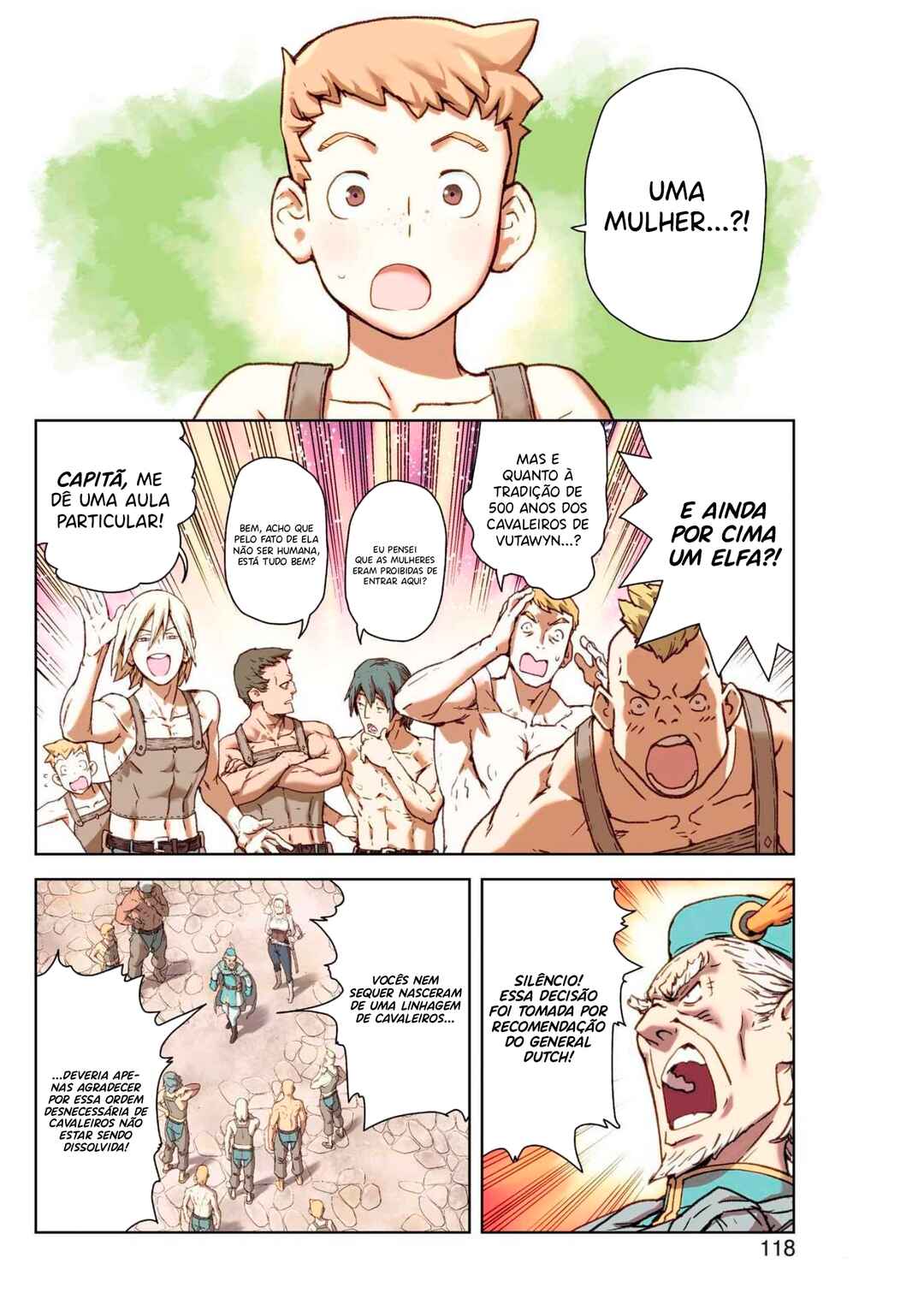 Kishi Danchou no Elf-san datte Otome ga Shitai. Chapter 1 - Page 5