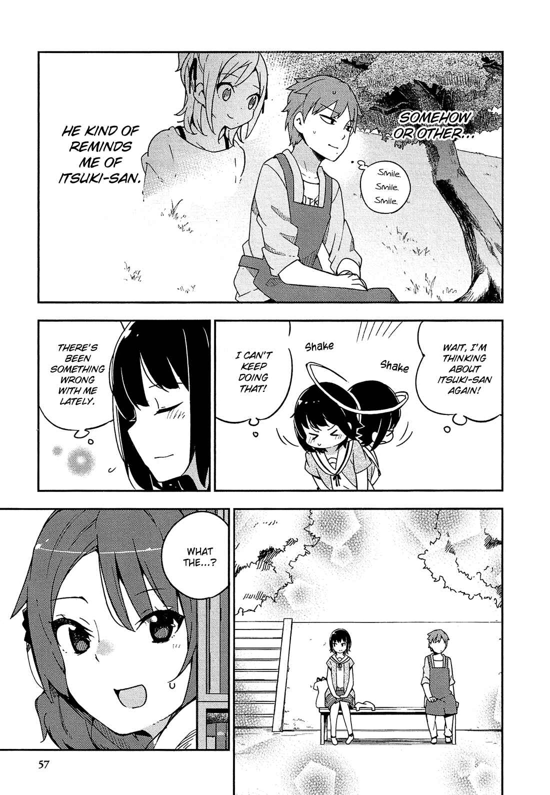 Ookami Shounen wa Kyou mo Uso wo Kasaneru Chapter 14 - Page 22