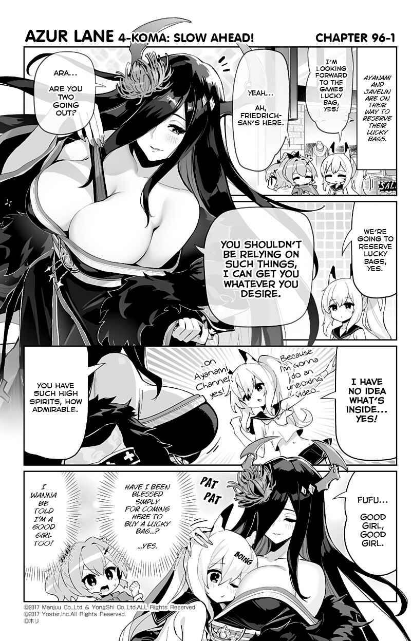 Azur Lane: Bisoku Zensin! Chapter 96 - Page 1