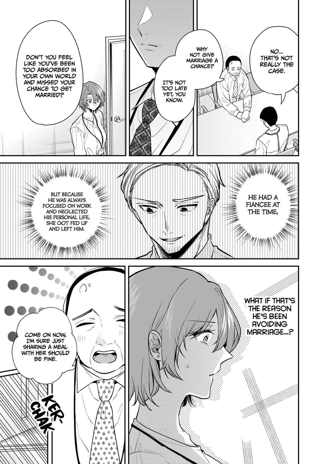 Misato-san wa Amasugi Joushi ni Chotto Kibishii Chapter 6 - Page 13