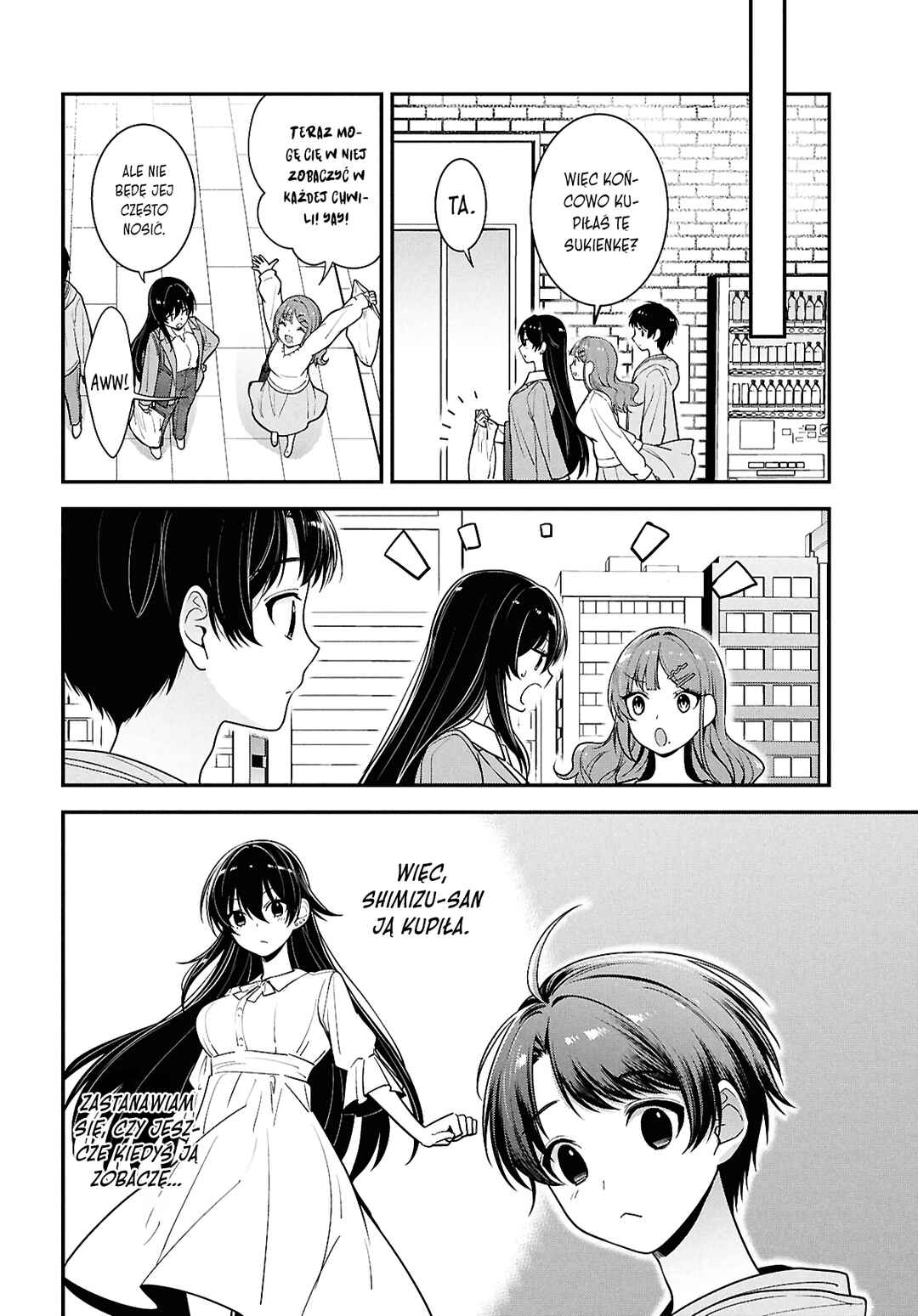 Tonari no Seki no Yankee Shimizu-san ga Kami wo Kuroku Sometekita Chapter 6 - Page 21