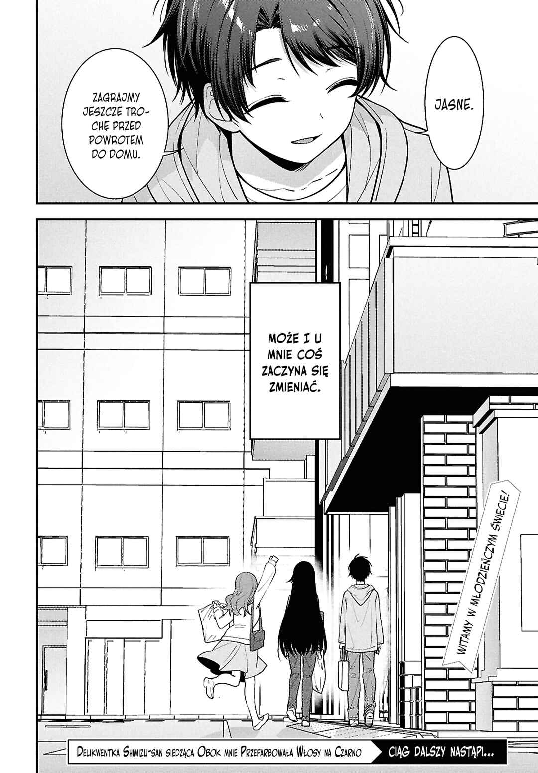 Tonari no Seki no Yankee Shimizu-san ga Kami wo Kuroku Sometekita Chapter 6 - Page 27
