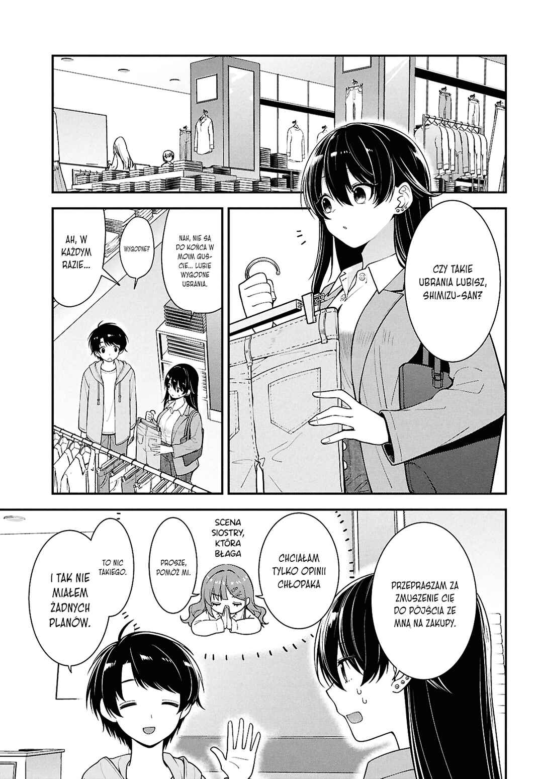 Tonari no Seki no Yankee Shimizu-san ga Kami wo Kuroku Sometekita Chapter 6 - Page 3