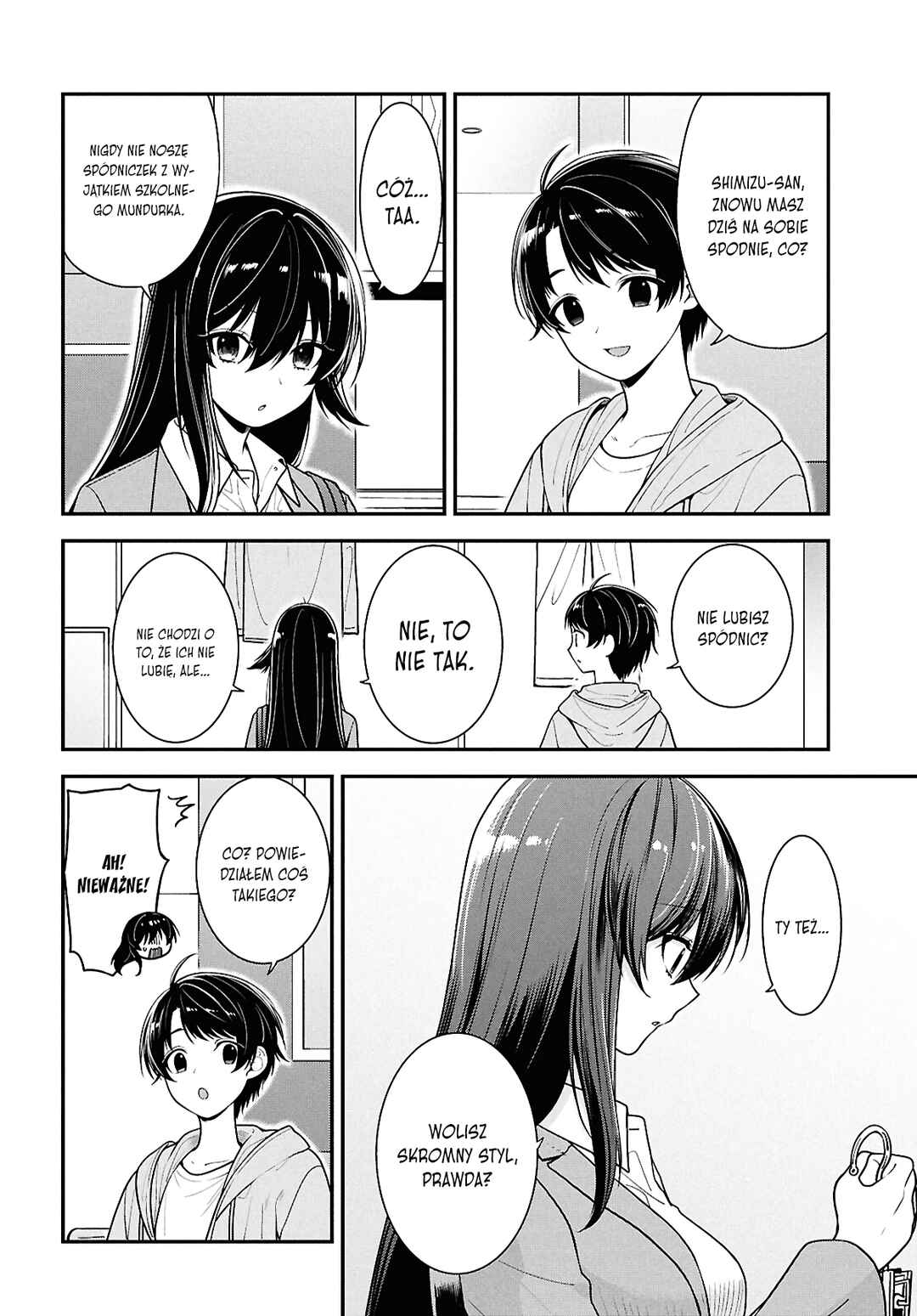 Tonari no Seki no Yankee Shimizu-san ga Kami wo Kuroku Sometekita Chapter 6 - Page 4