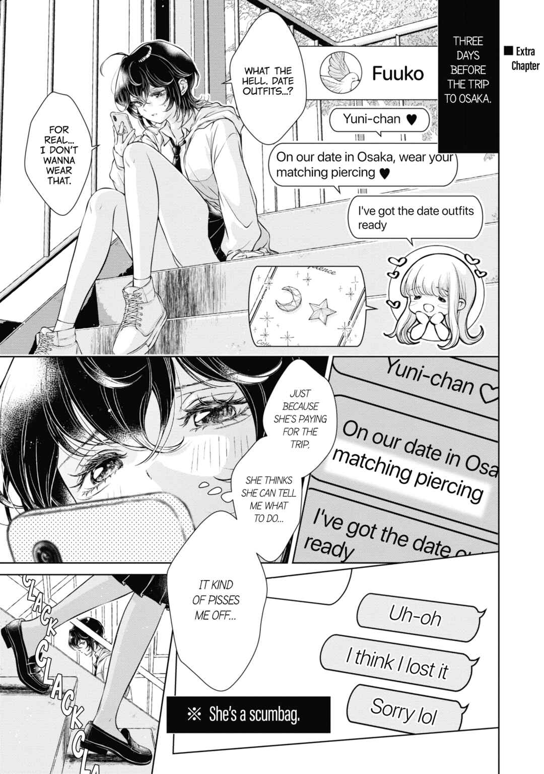 Kyou wa Kanojo ga Inai kara Chapter 10.5 - Page 1