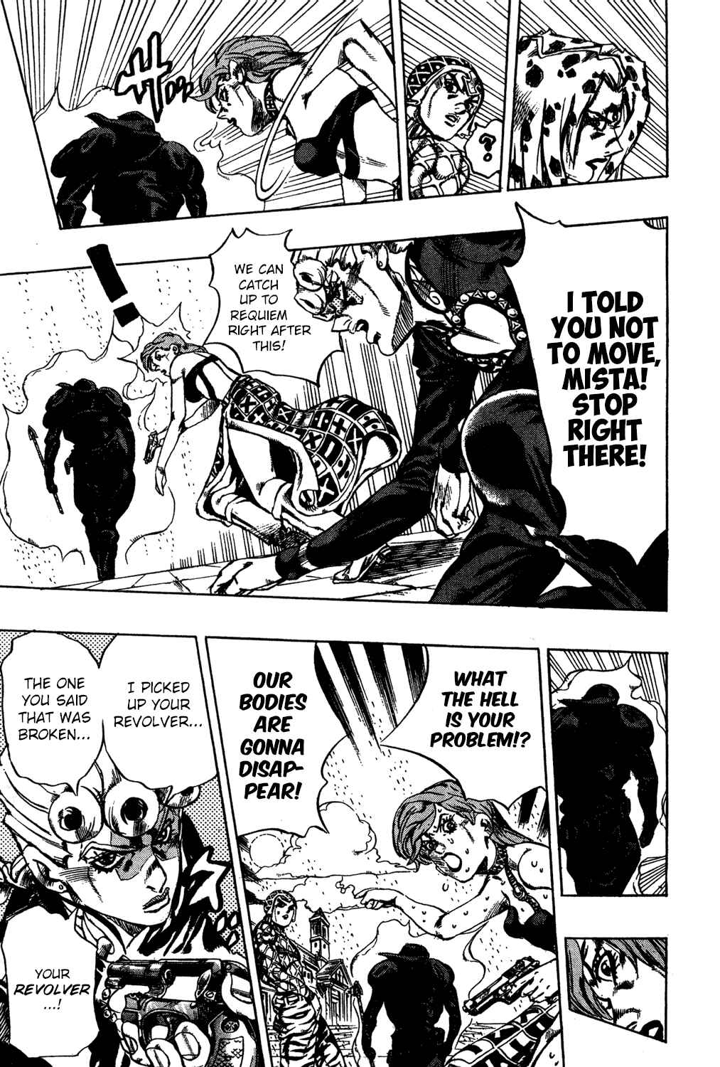 JoJo no Kimyou na Bouken: Part 5 - Ougon no Kaze Chapter 141 - Page 10