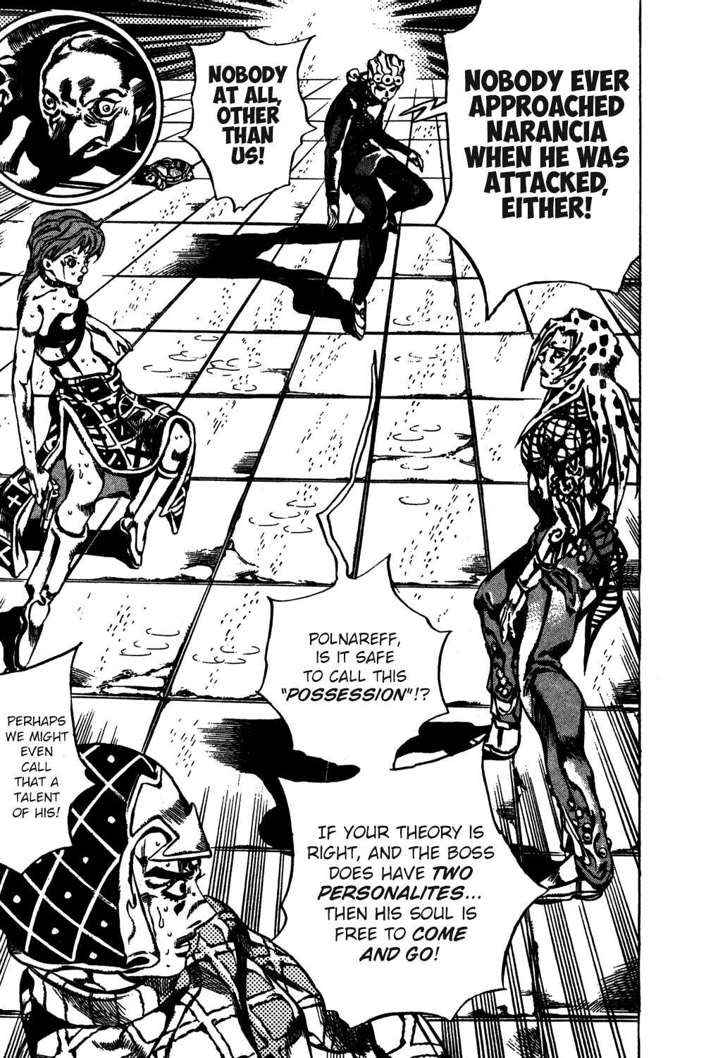 JoJo no Kimyou na Bouken: Part 5 - Ougon no Kaze Chapter 141 - Page 15