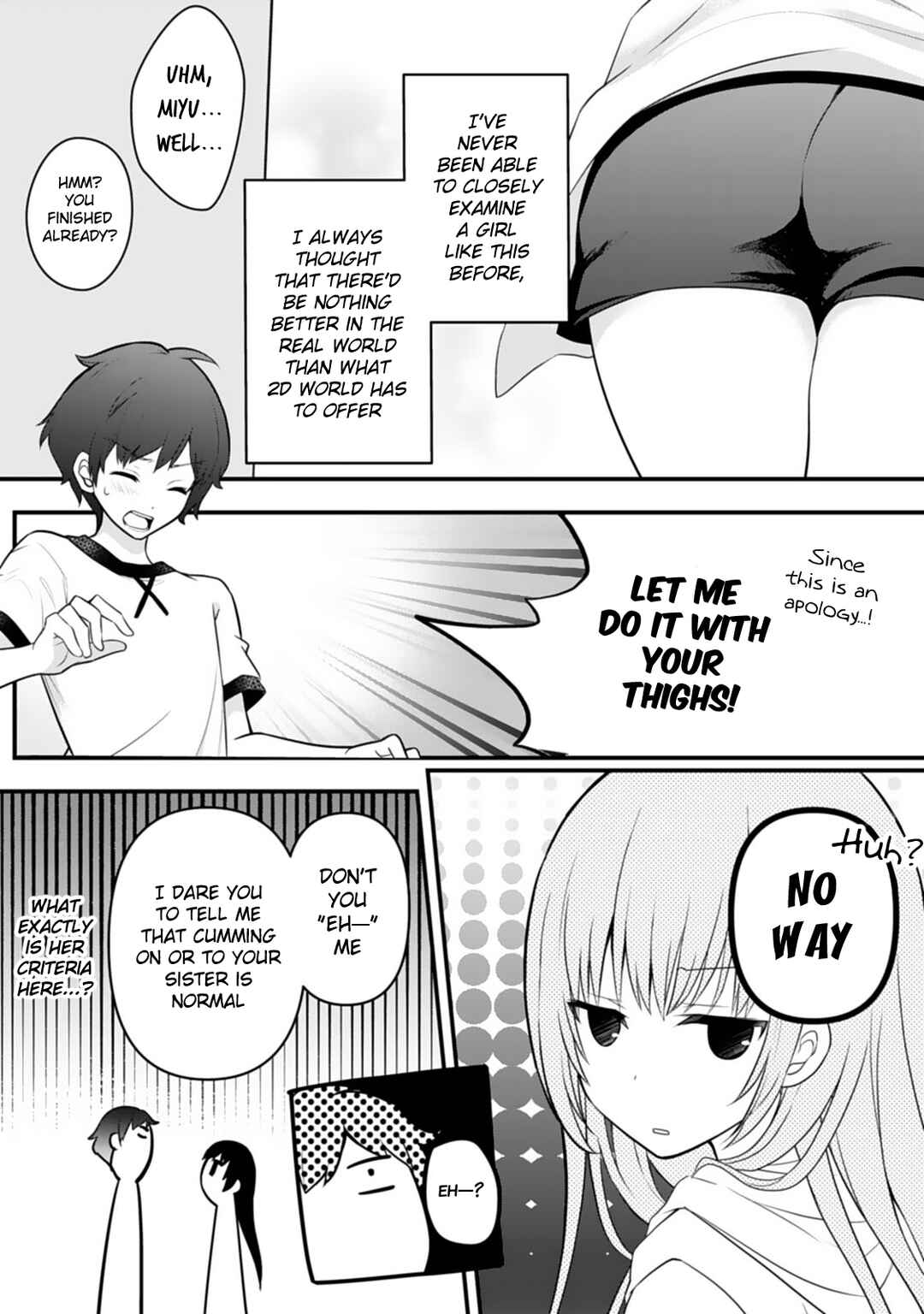 Ore no Imouto ga Saikou no Okazu datta: Imouto de shika Nukenai Kyoudai Jijou Chapter 1 - Page 12