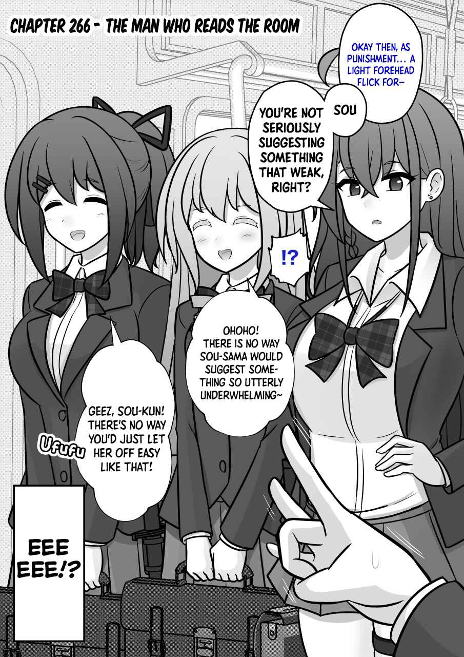 Danjo-hi 1:39 no Heikou Sekai wa Omoi no Hoka Futsuu Chapter 266 - Page 1