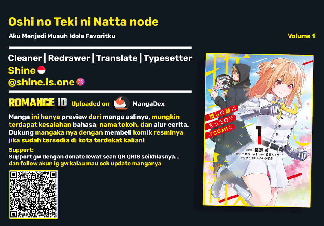 Oshi no Teki ni Natta node Chapter 9 - Page 1