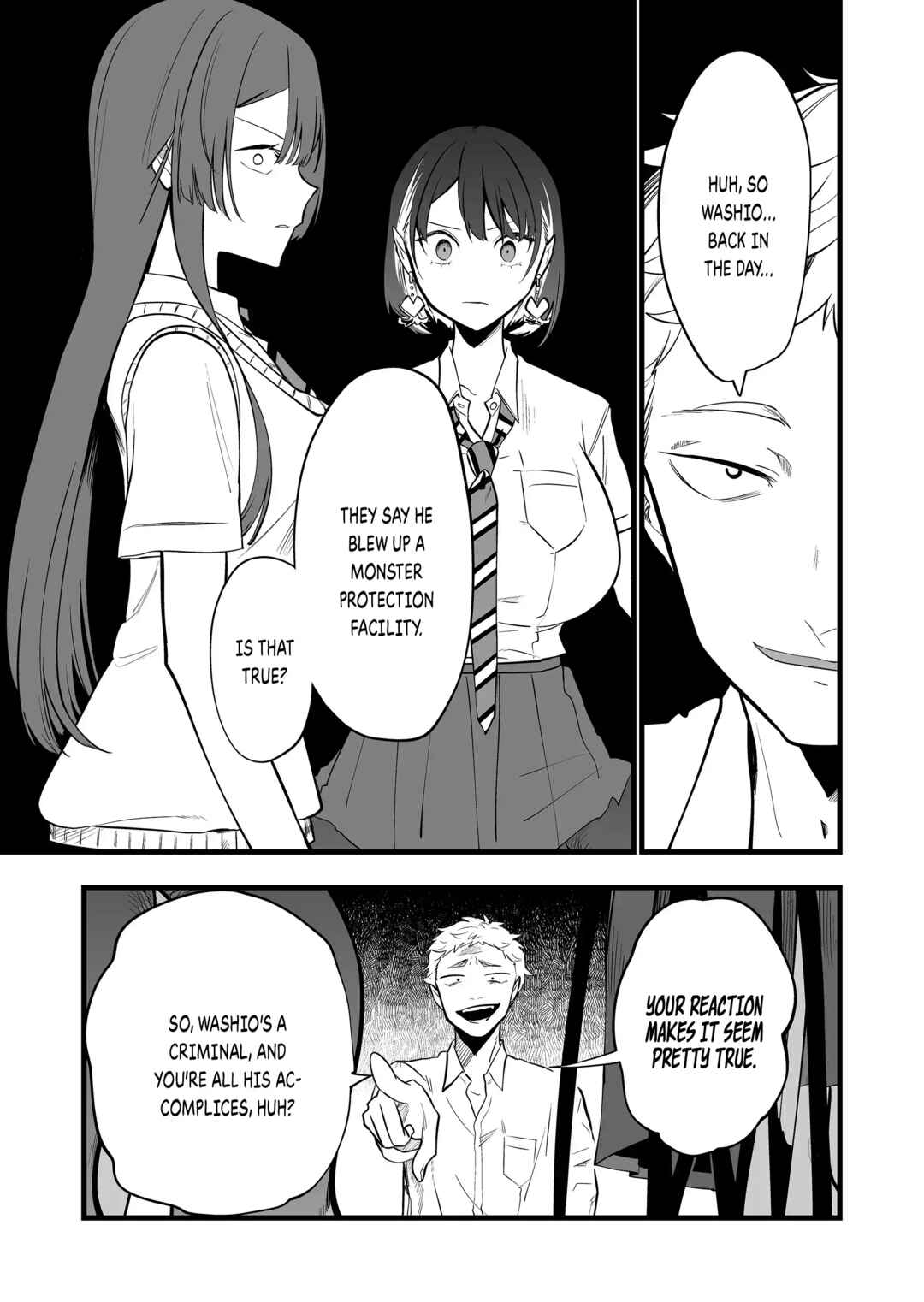 "Ano Toki Tasukete Itadaita Monster Musume desu." Isekai Ossan Kyoushi Totsuzen no Moteki ni Konwaku suru Chapter 28 - Page 13