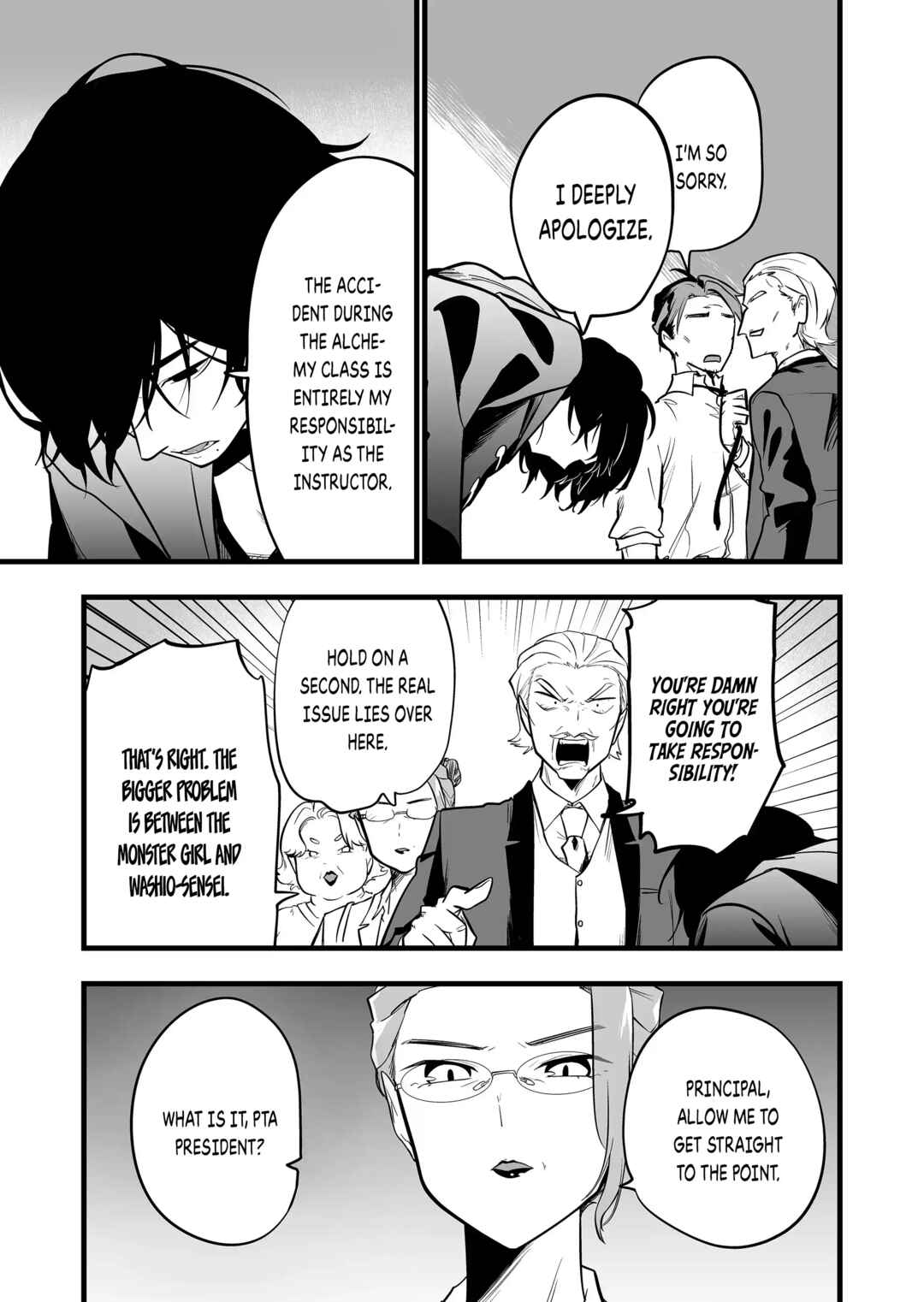 "Ano Toki Tasukete Itadaita Monster Musume desu." Isekai Ossan Kyoushi Totsuzen no Moteki ni Konwaku suru Chapter 28 - Page 9