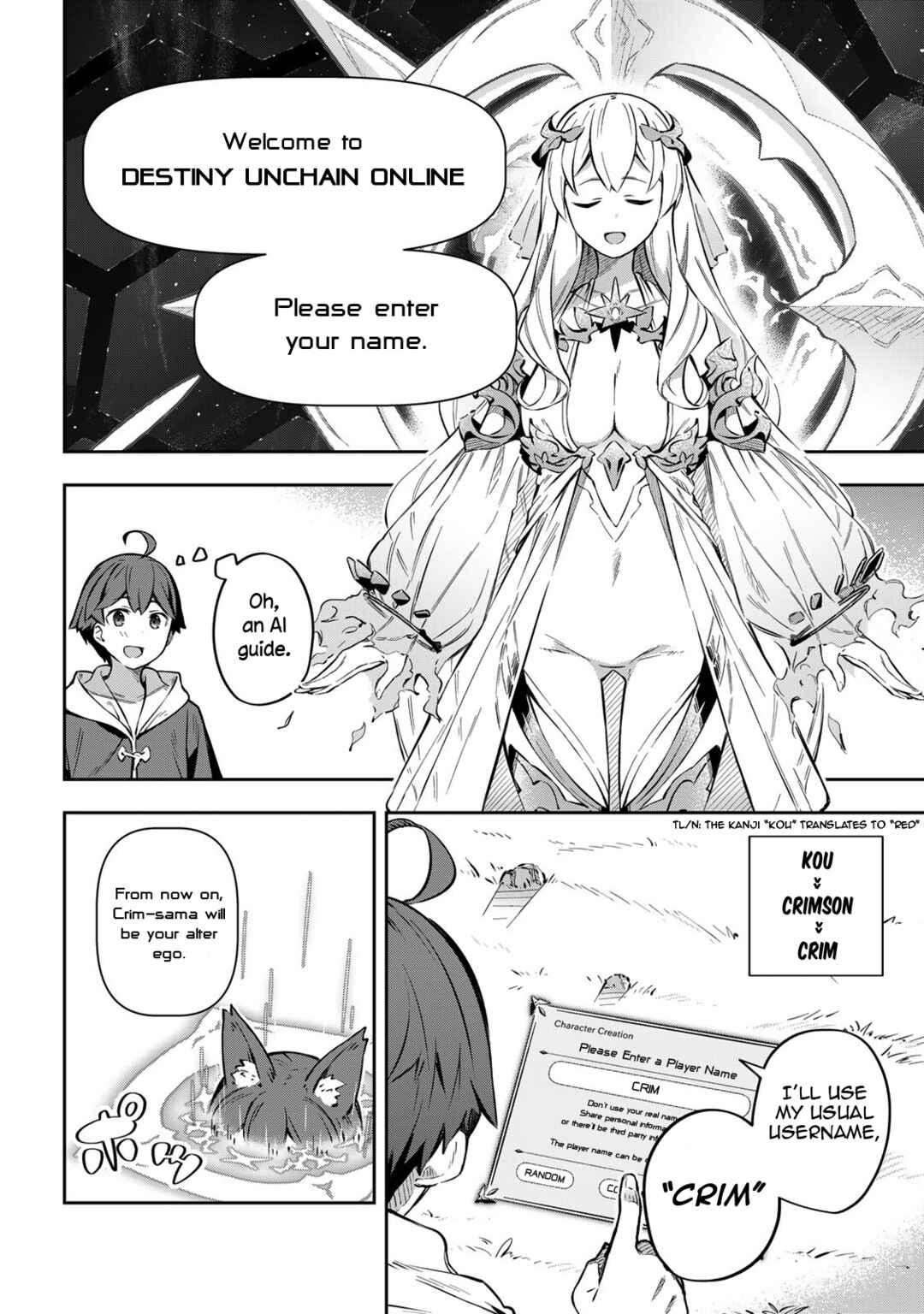 Destiny Unchain Online: Kyuuketsuki Shoujo to Natte, Yagate 'Aka no Maou' to Yobareru You ni Narimashita Chapter 1 - Page 28